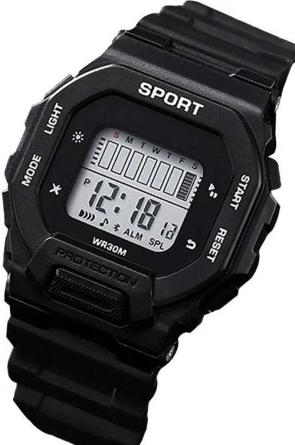 Image of AQTEX ENTERPRISES Digital Watch For Boys & Girls Digital Watch - For Boys Premium Transparent Strap Digital Watch For Boys & Girls Digital Watch