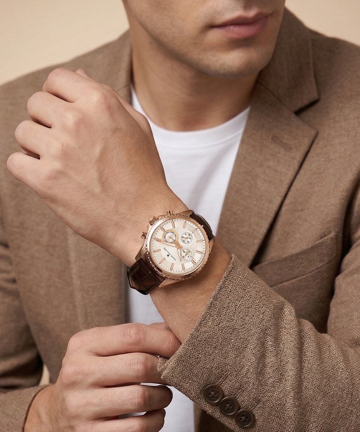 Image of Louis Philippe Analog Watch - For Men