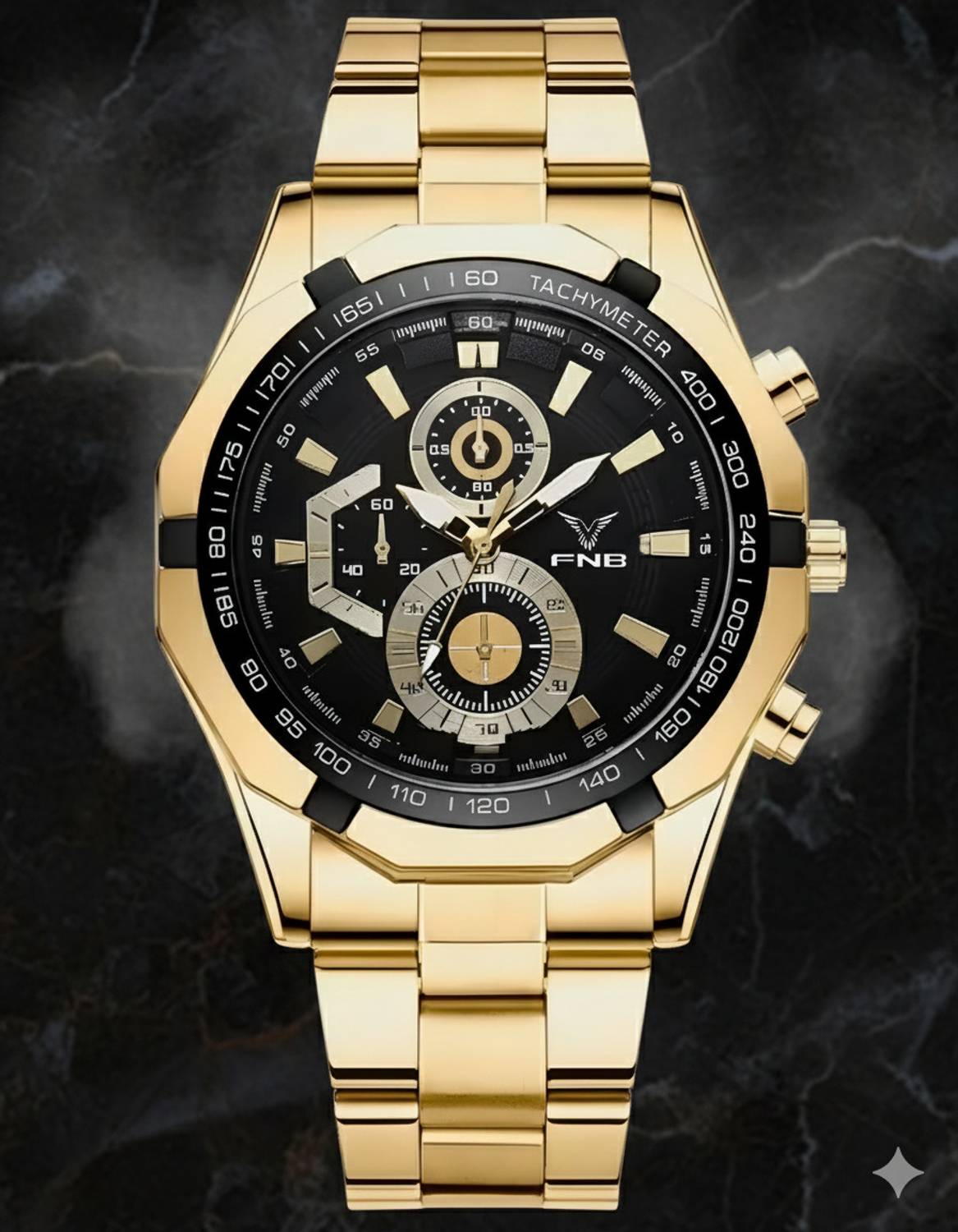 FNB EDY-Golden Elegant Series Boys Watch - Image 2