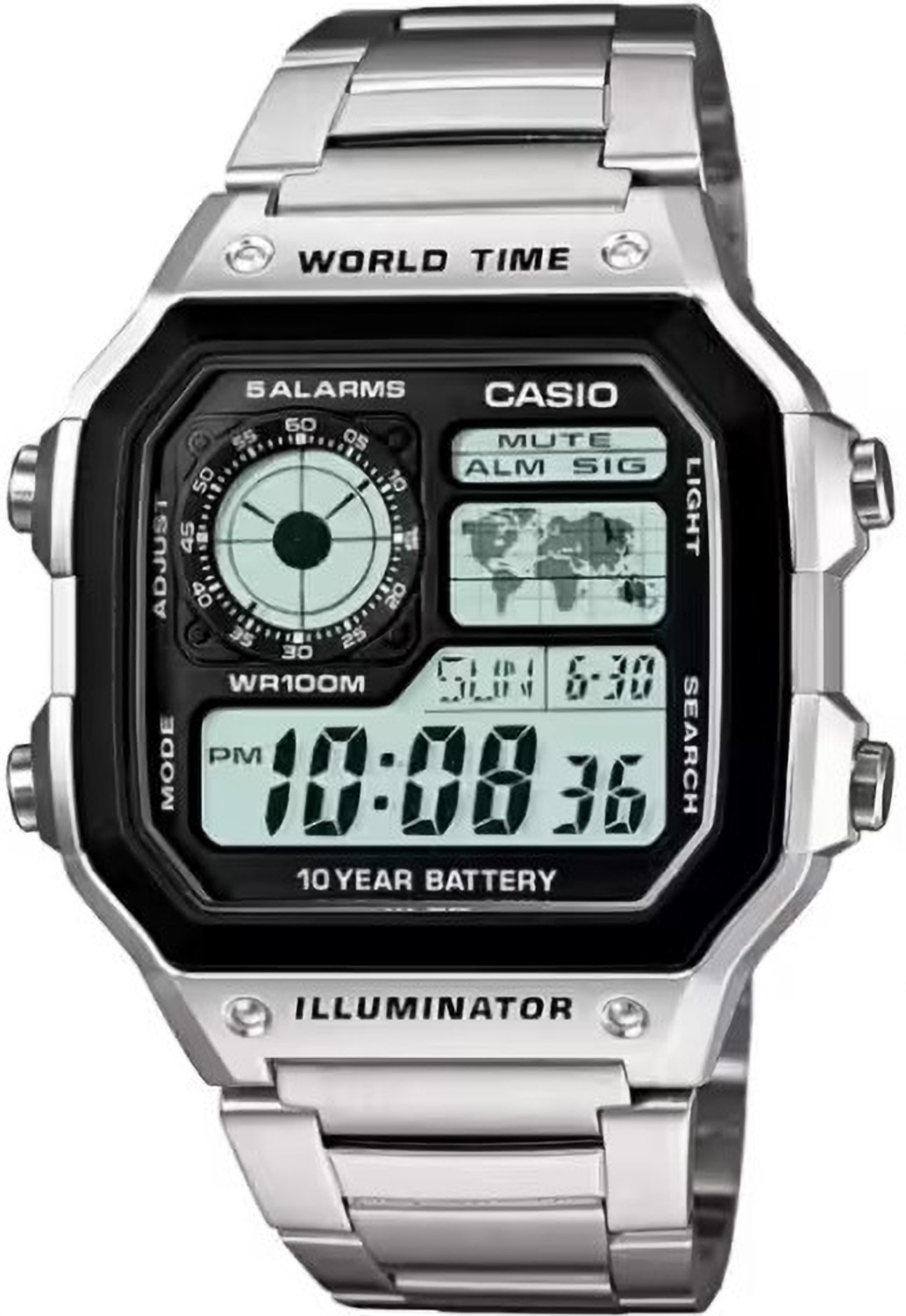 Image of zent Premium world time Digital Watch - For Men