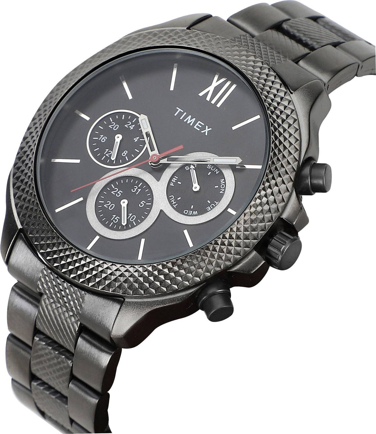 TIMEX Multi Function Black Dial Analog Watch for Men - Image 2
