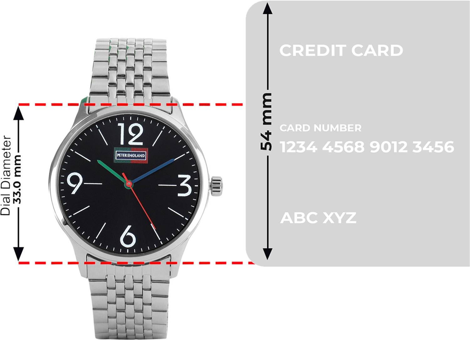 PETER ENGLAND PE000009B Analog Watch - Men - Image 4