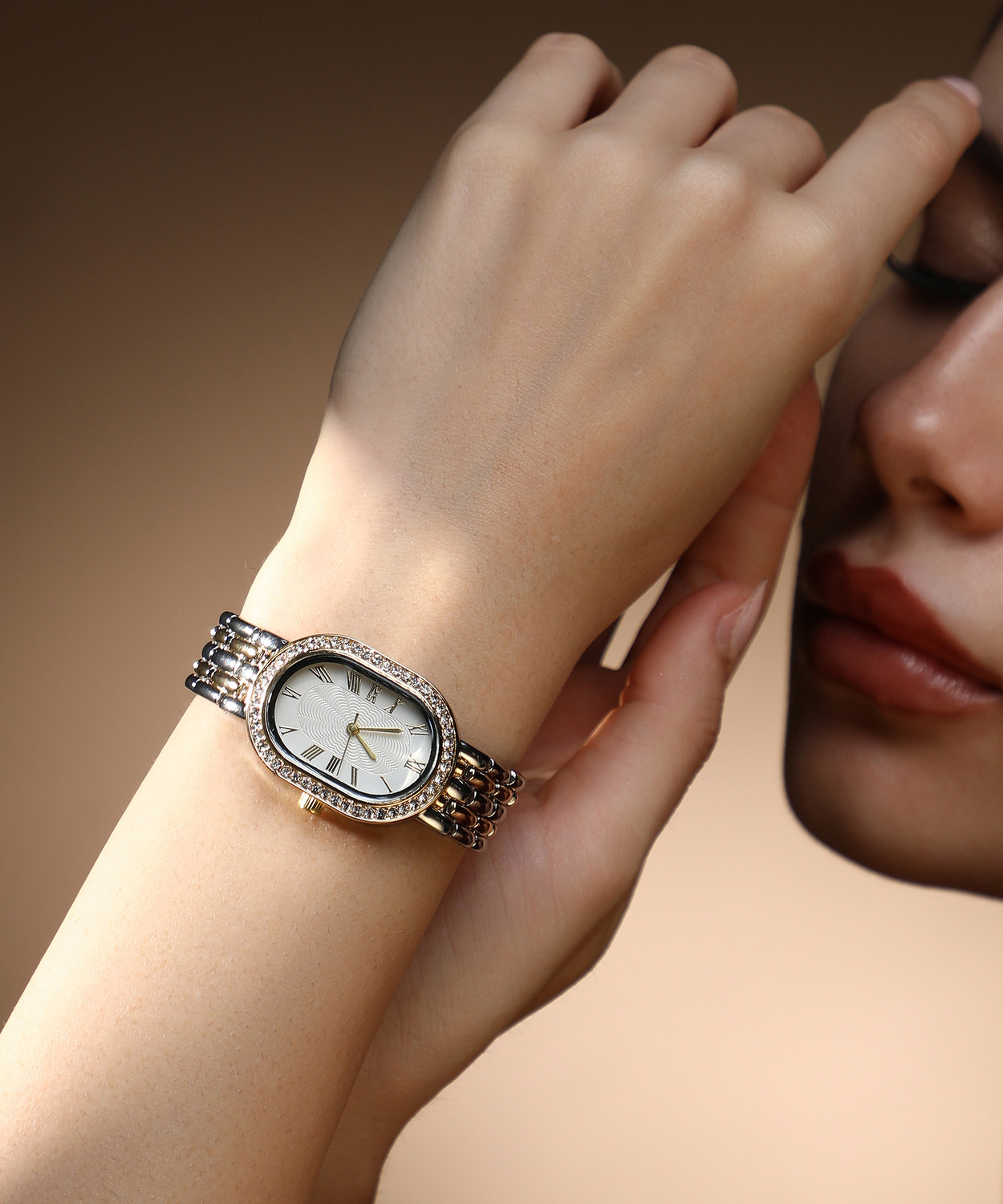 Image of Haute Sauce The Roman Oblong Watch Analog Watch - For Women