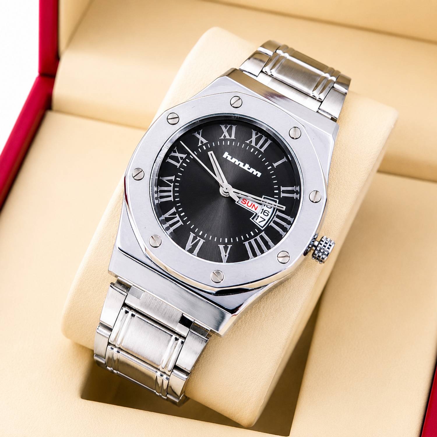 HMTM BLK LK203 Analog Watch - Men - Image 3