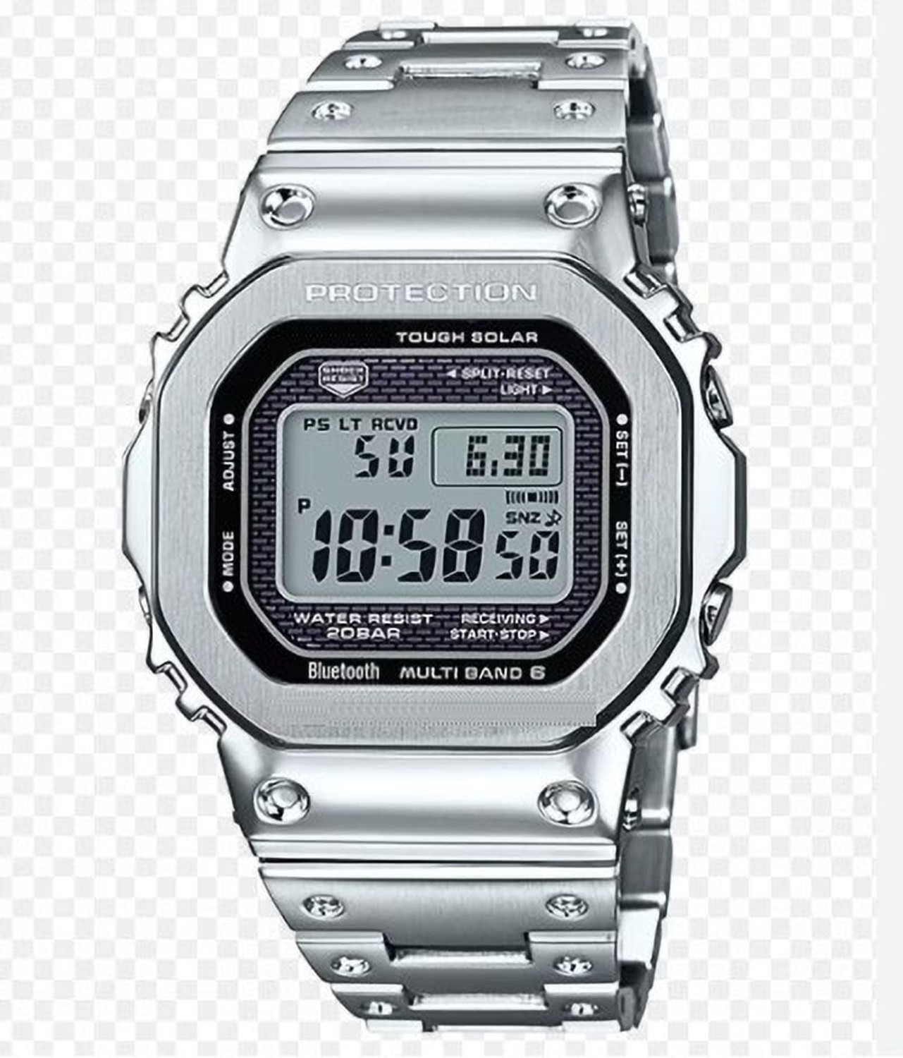 Image of faxon Premium Men's Wrist Watch with Digital Display for Outdoor & Daily Use Digital Watch - For Men