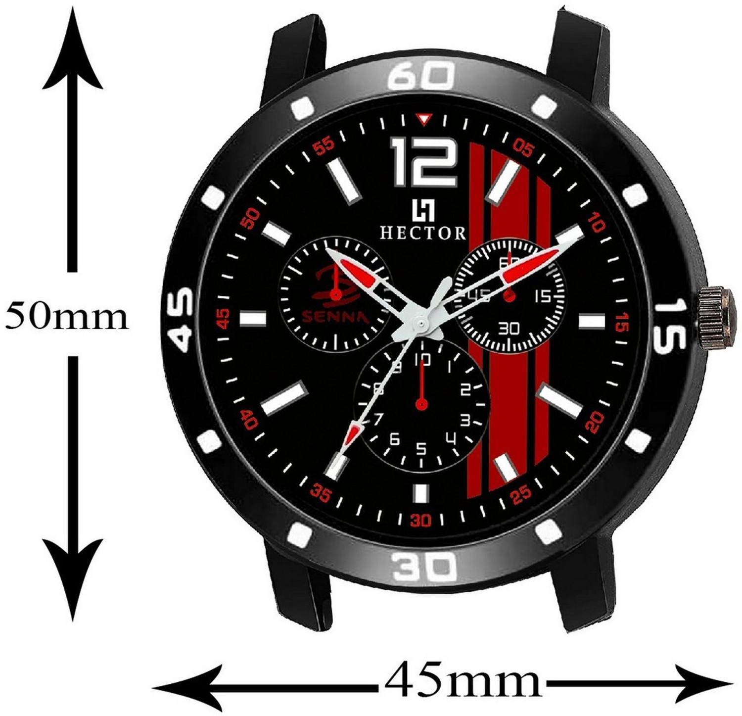 Image of Hector HECTOR Multicolor Dummy Chronograph Analog Watch For Men OE-HC103 Analog Watch - For Men