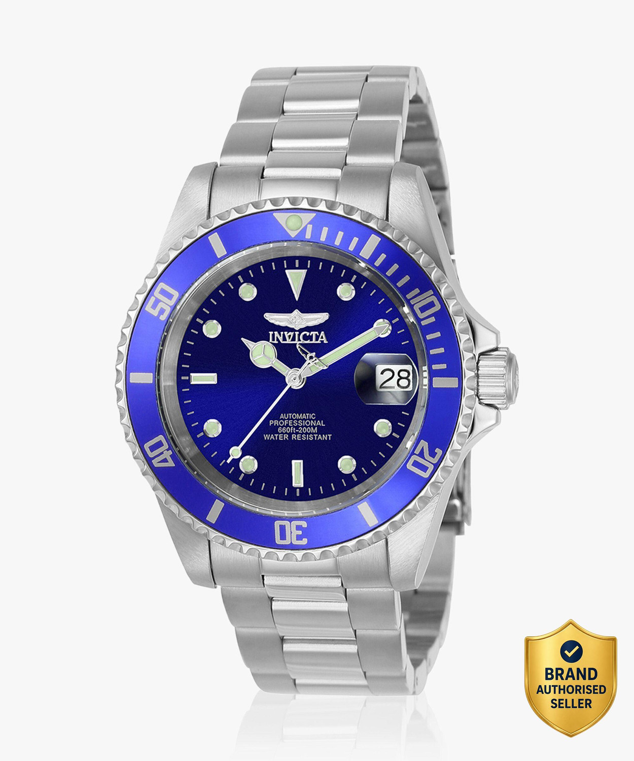 Image of INVICTA 9094OB Pro Diver Automatic Blue Dial Analog Watch - For Men