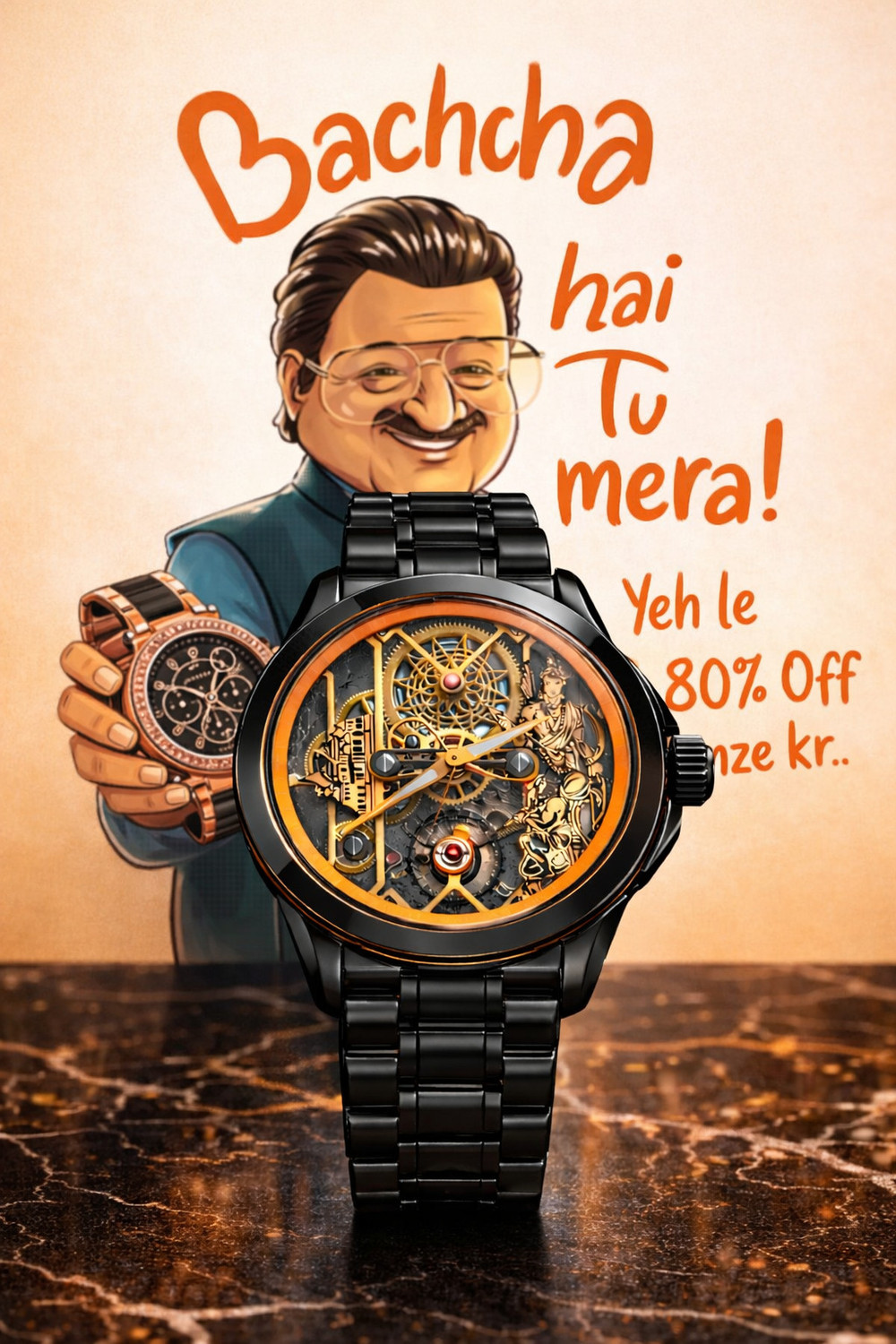 Image of FRK 55650 Analog Watch - For Men