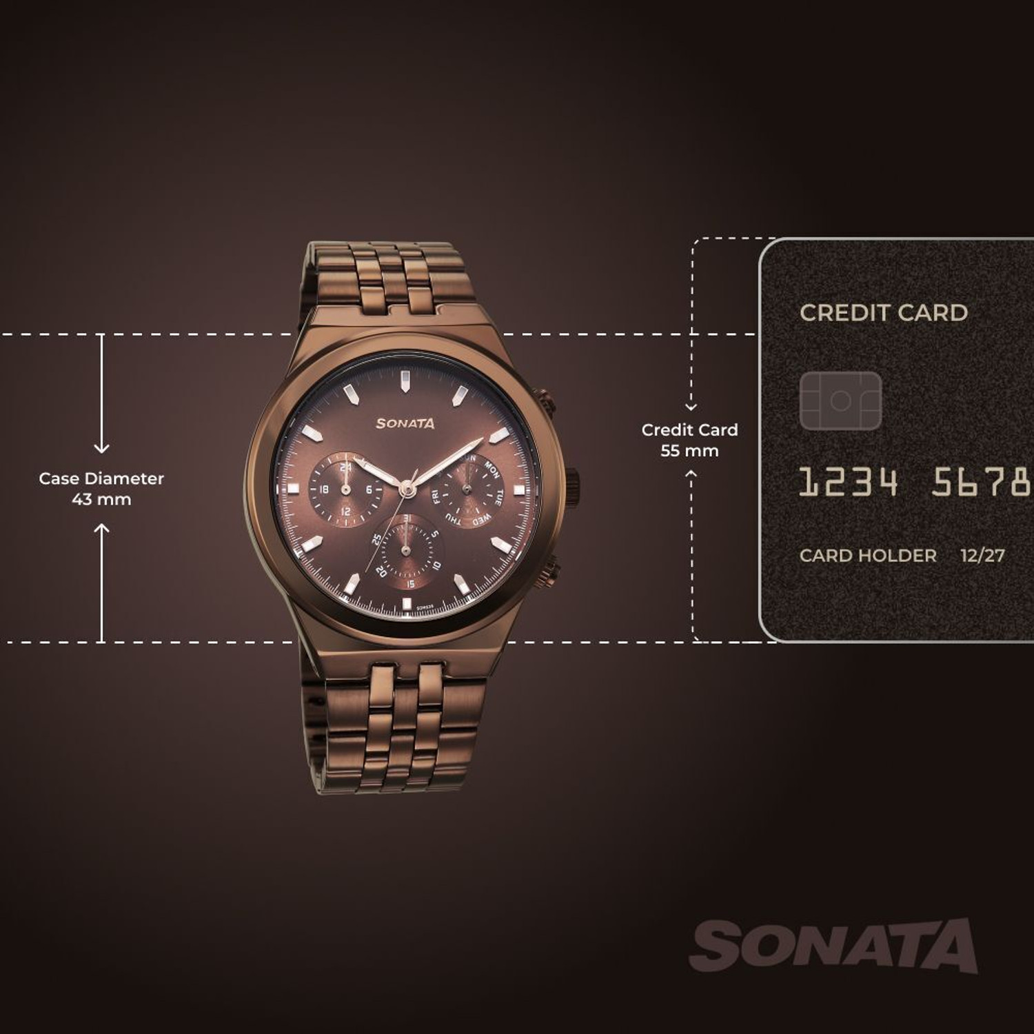 Image of SONATA Wedding 2.0 Analog Watch - For Men