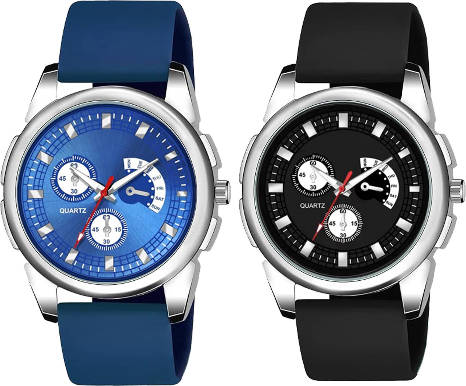 just like 8898 Comb watch,boy watch, men watch, wrist watch, black watch Analog Watch  - For Boys