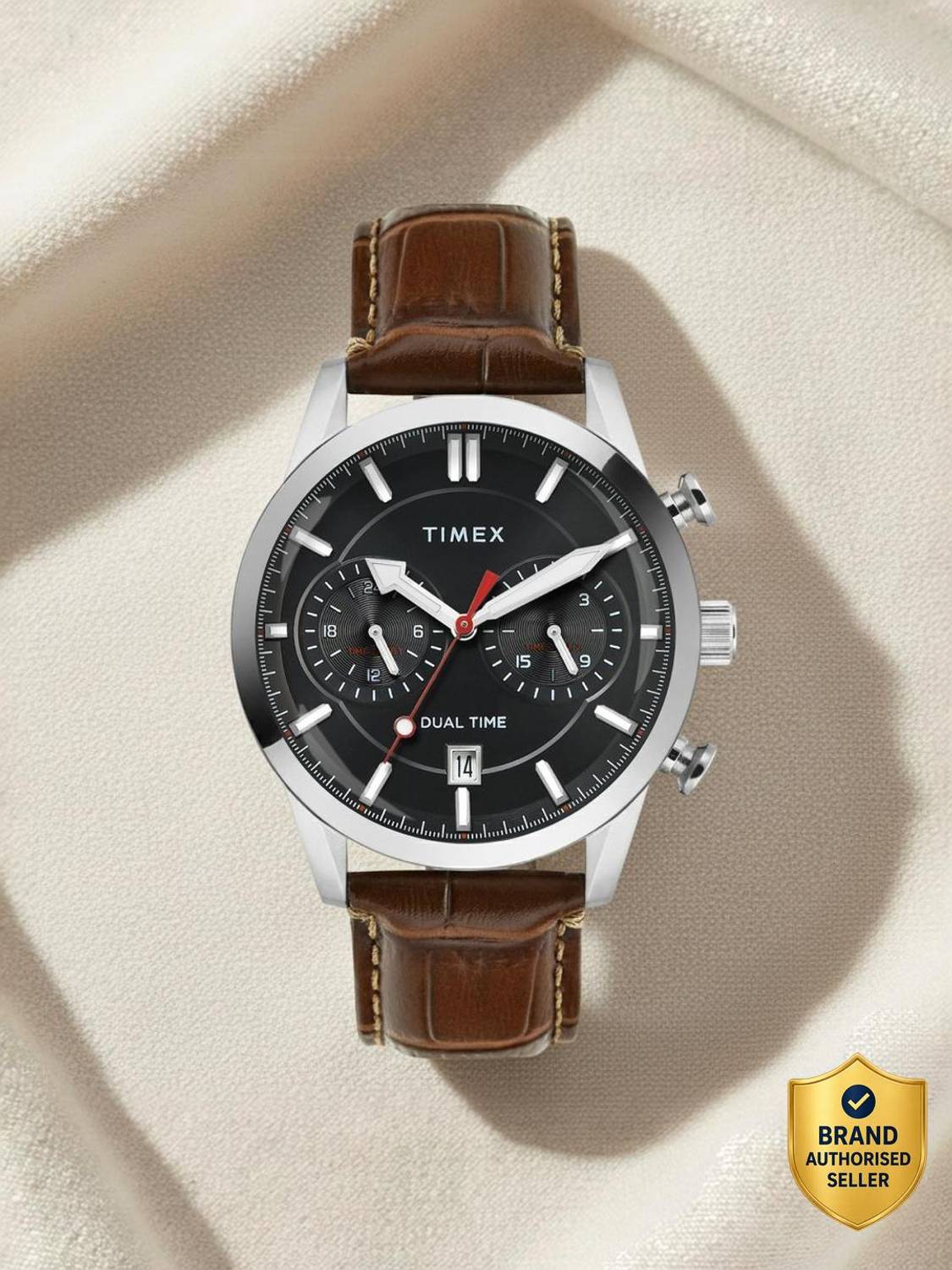 TIMEX Black Dial Analog Watch - For Men - Image 1