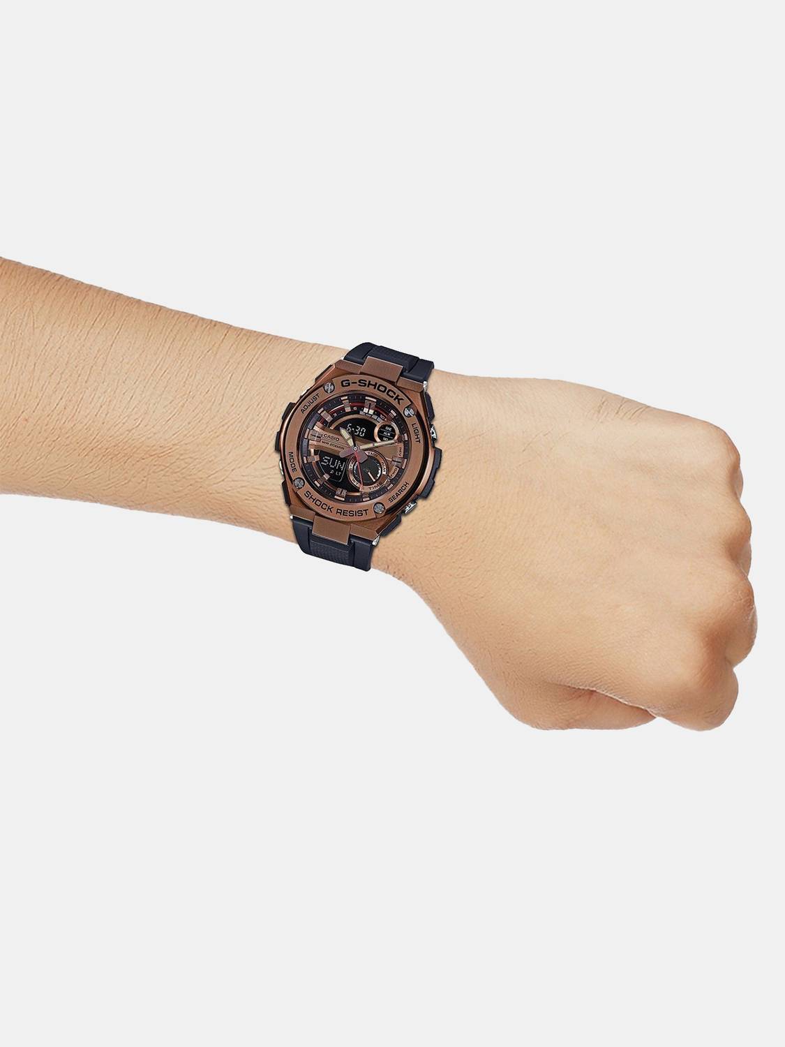 CASIO GST-210B-4ADR G-SHOCK G-Steel Analog-Digital Watch - For Men