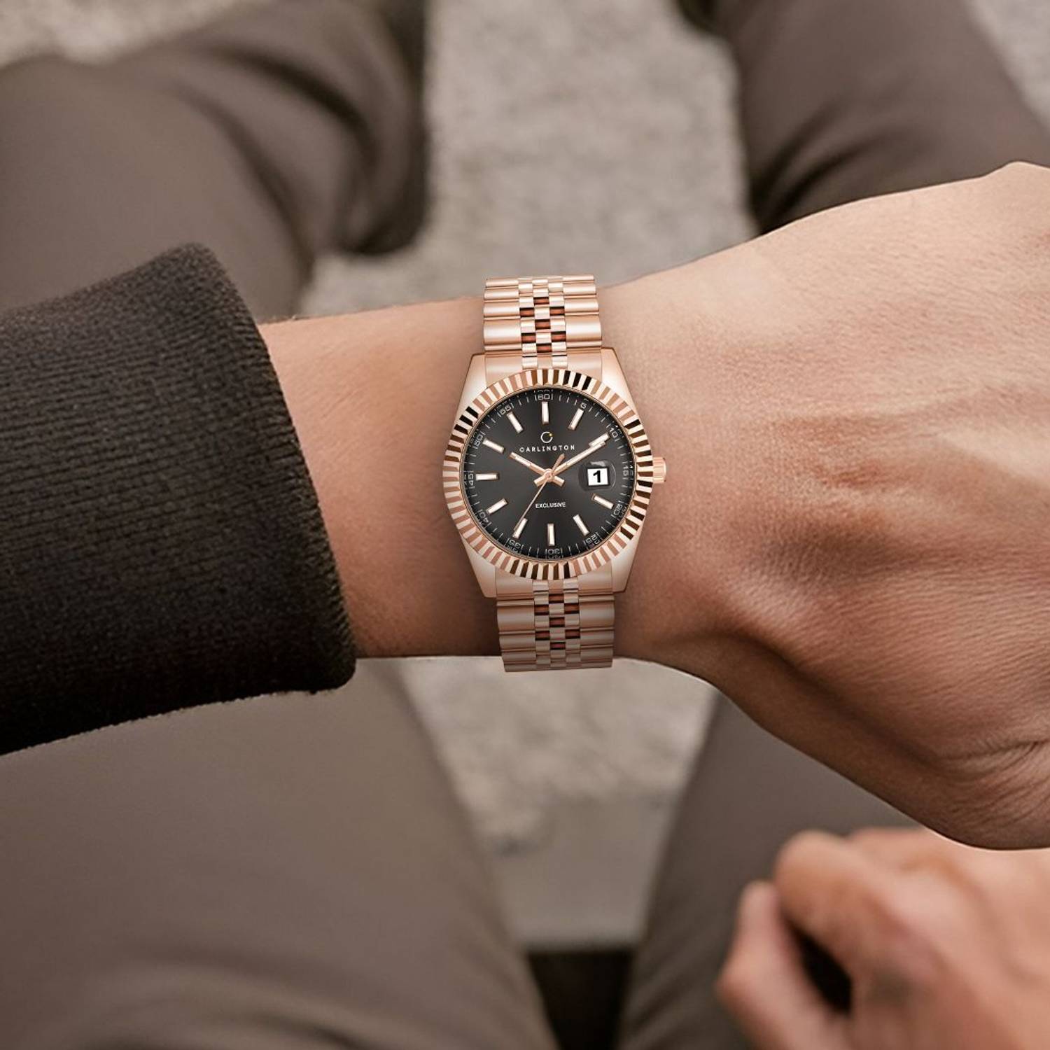 Carlington 8811 Premium Gents Wrist Watch - Image 5