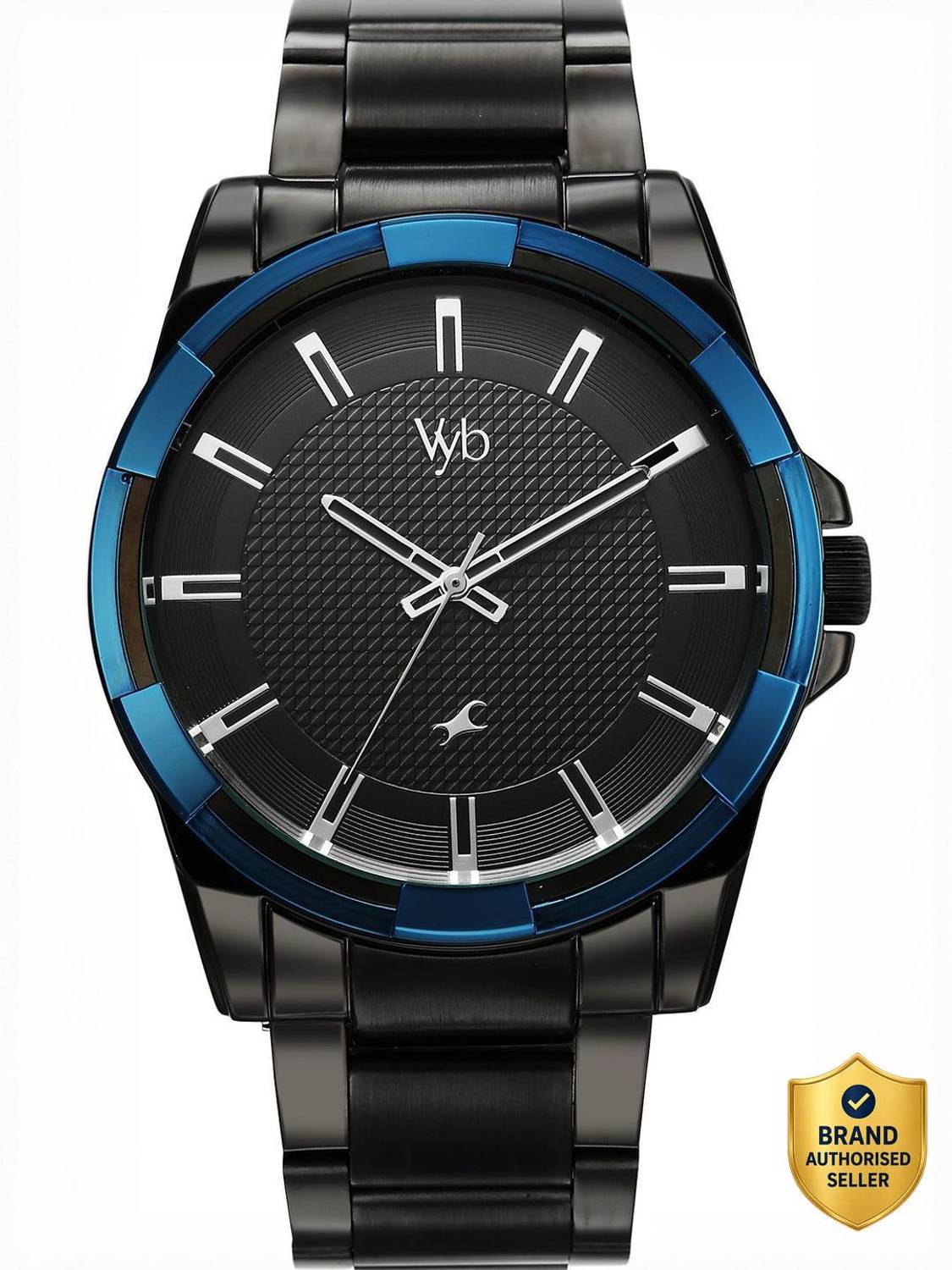 Fastrack Vyb Horizon Black Analog Watch - Image 1