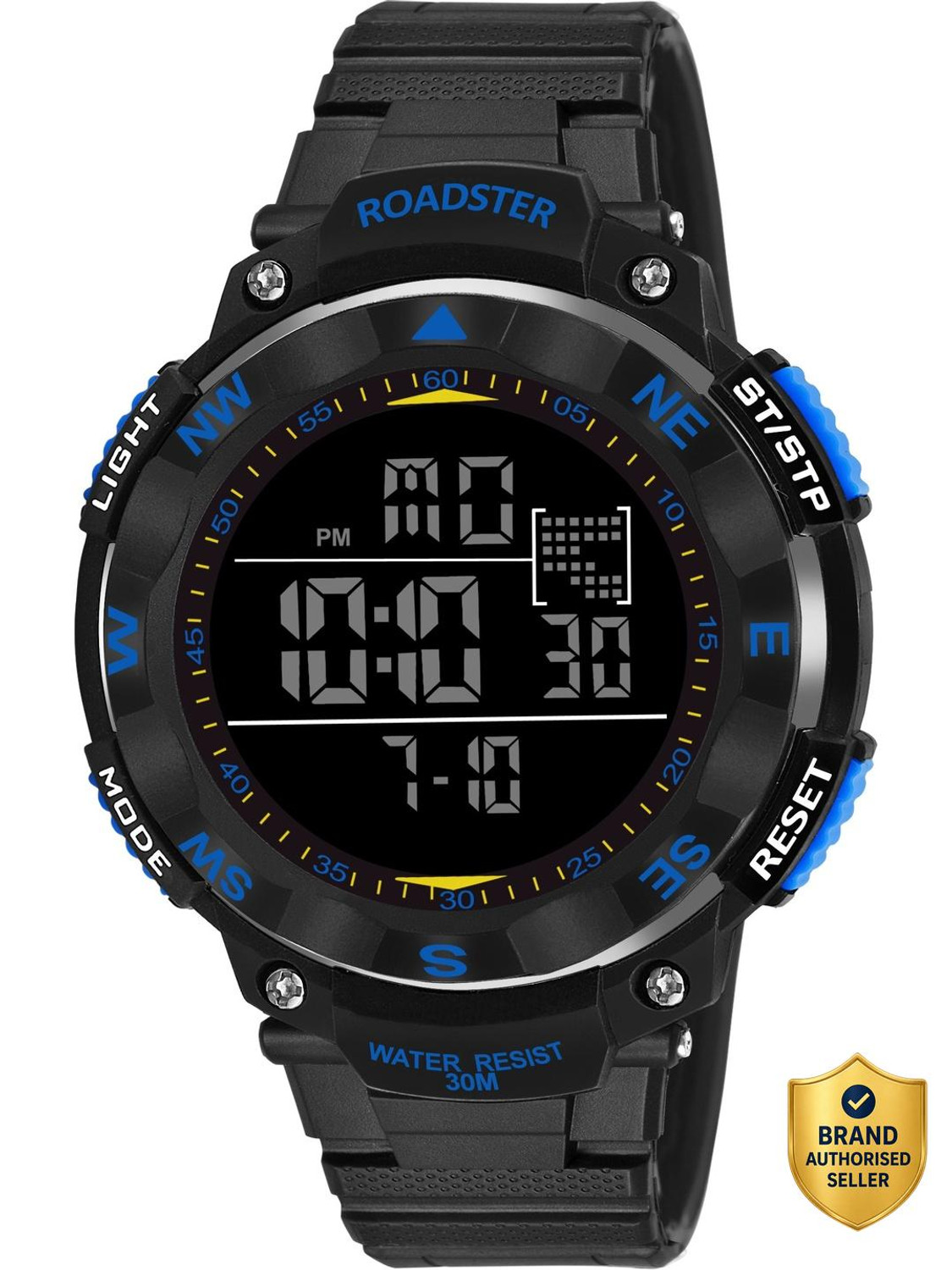 Roadster 1235 Waterproof Quartz Electronic Movement Wristwatch Analog Watch - For Men