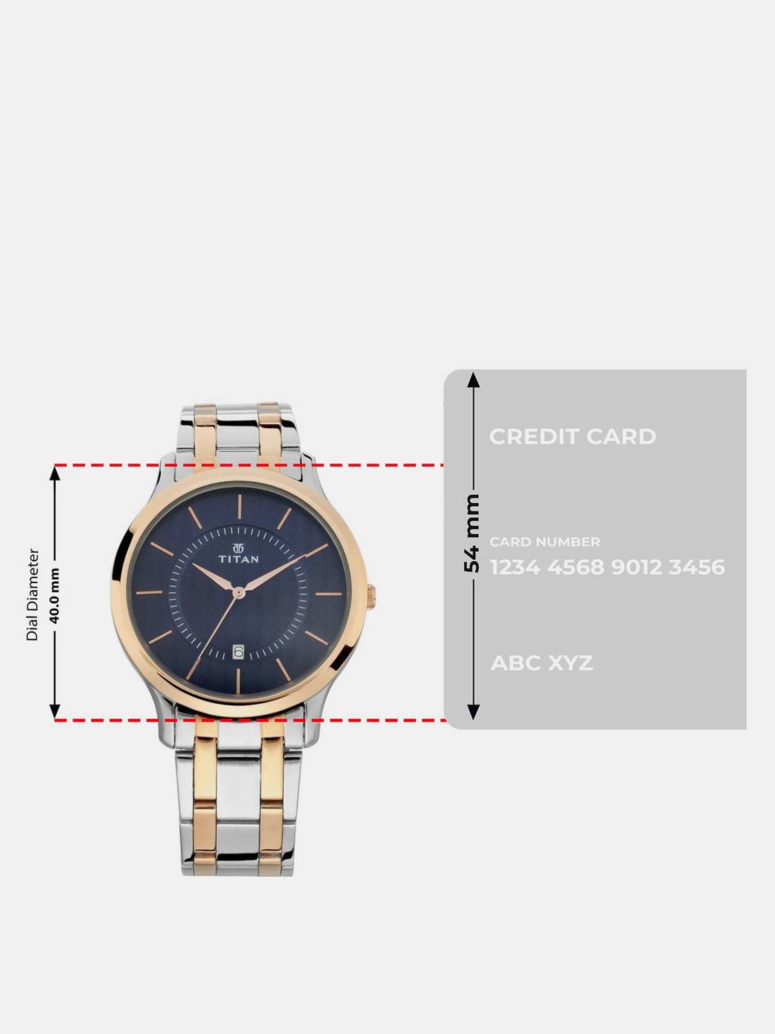 Titan Karishma Blue Dial Men's Watch - Image 5