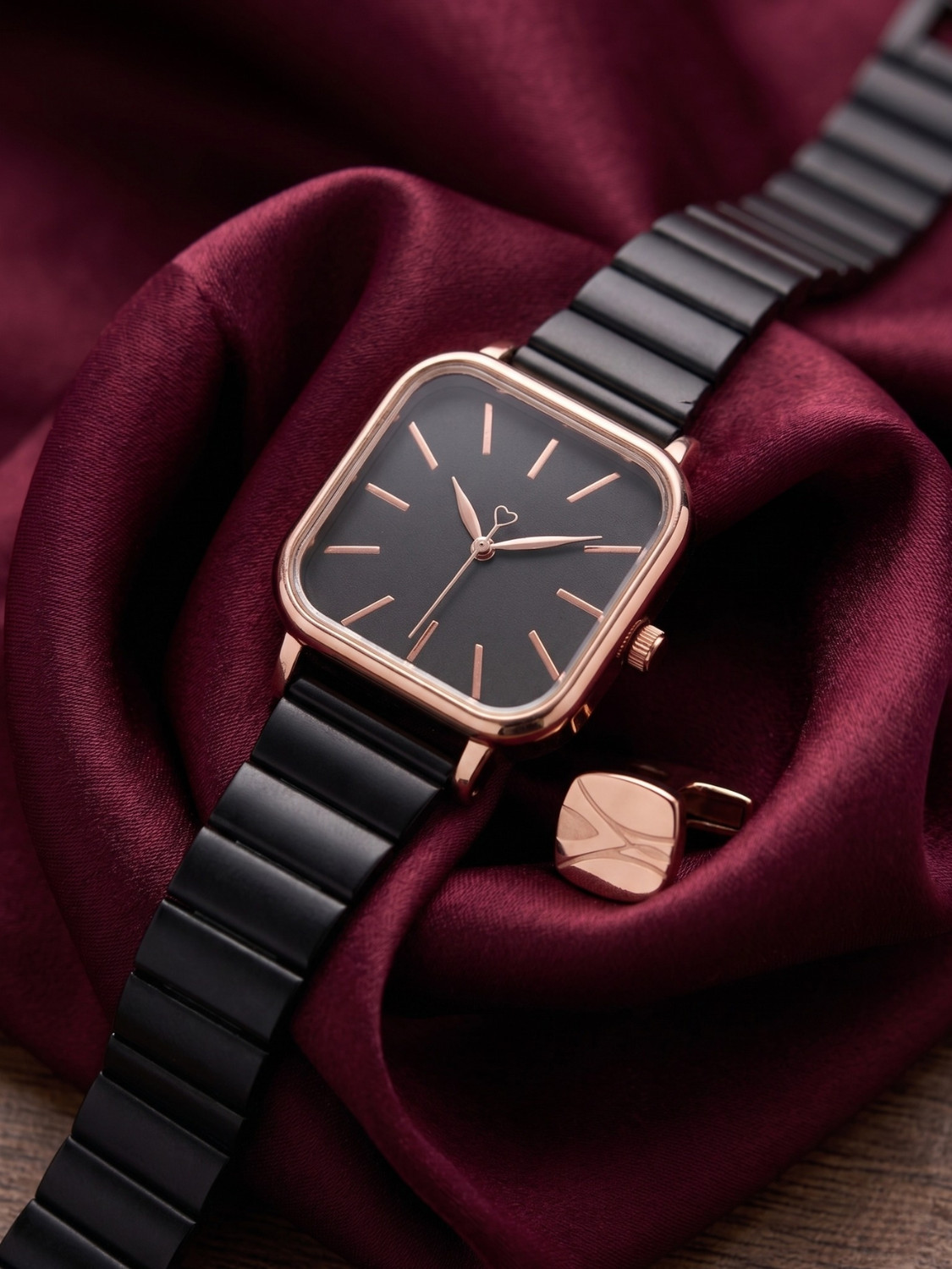 Image of Americanviber AVW0046 AMERICANVIBER | Classic Squared Dial | Quartz Movement | Women Watch Under 500 Analog Watch - For Women