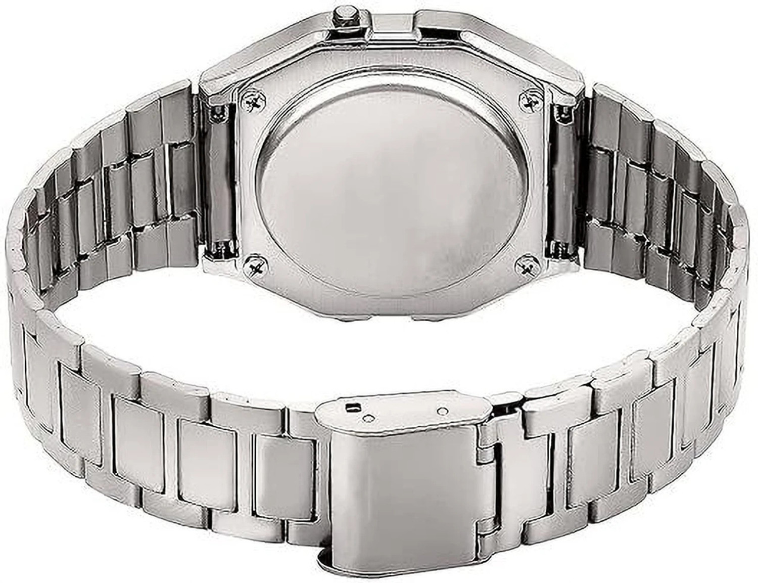 Image of QUANTEX CASIO Vintage Square Dial Unisex Digital Watch - For Men & Women
