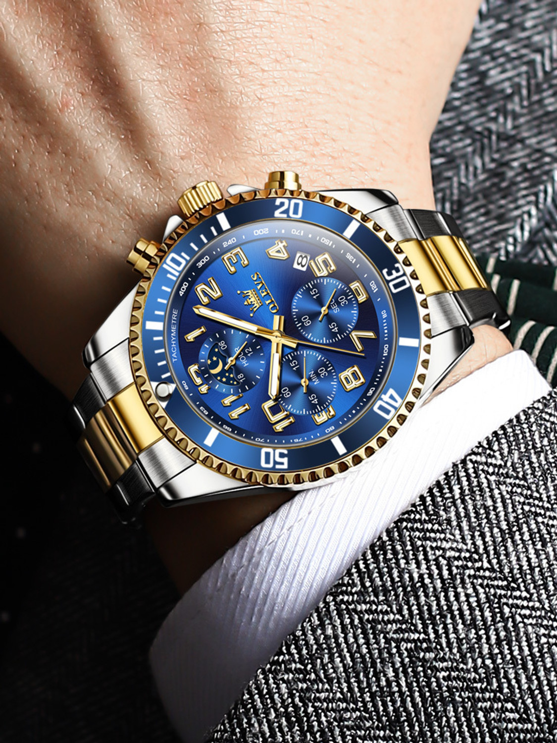 Image of OLEVS 2926 OLEVS Analog Watch - For Men