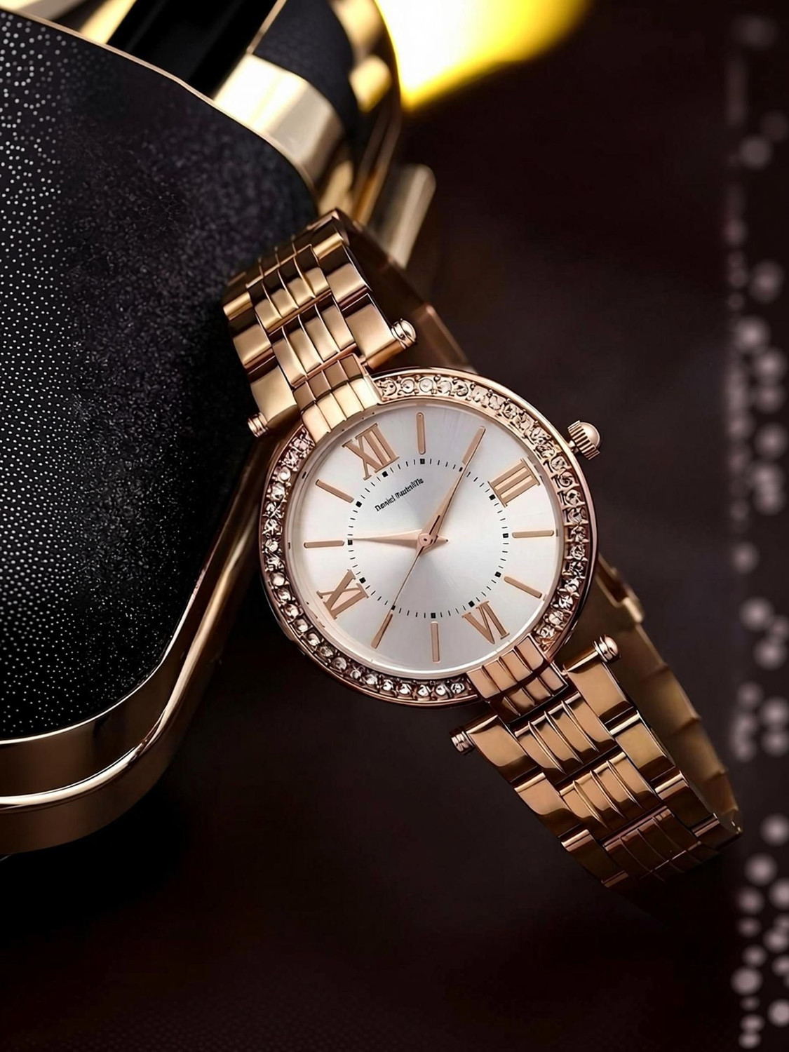 Image of Daniel Radcliffe DRW009 Women Atractive Rose Gold and Silver Color Luxury Trending Watch Analog Watch - For Women