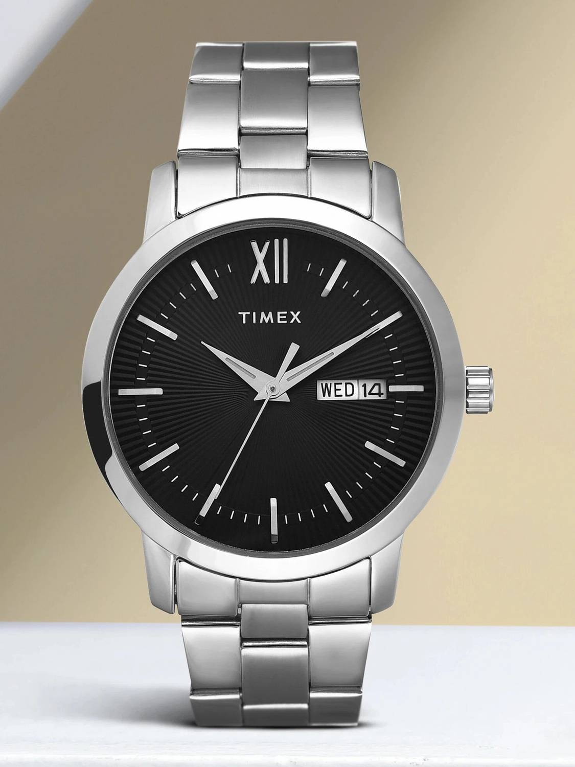 TIMEX Black Dial Analog Watch For Men - Image 1