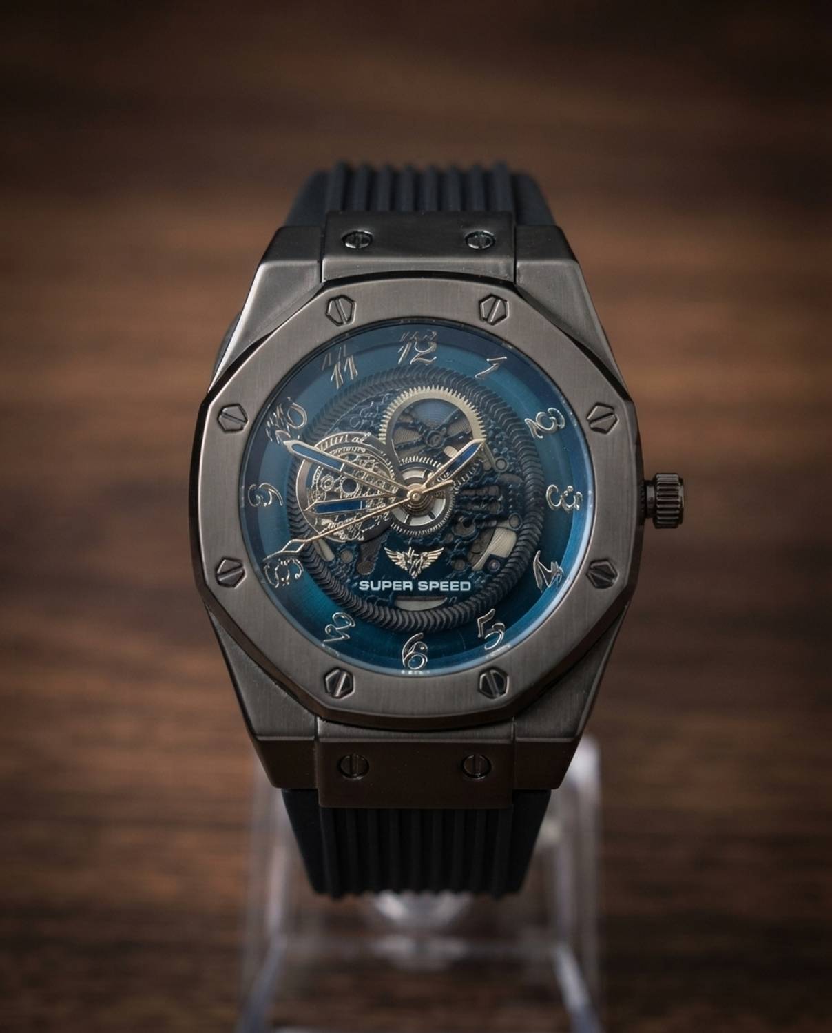SuperSpeed Super Speed Skeleton Analog Watch - Men - Image 1