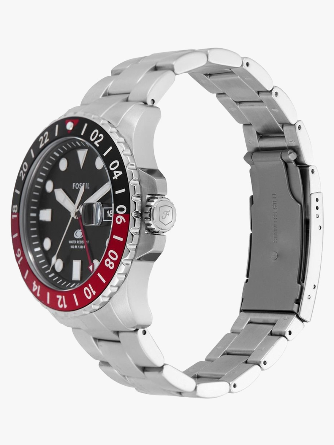 Image of FOSSIL Fossil Blue Gmt Fossil Blue Gmt Analog Watch - For Men