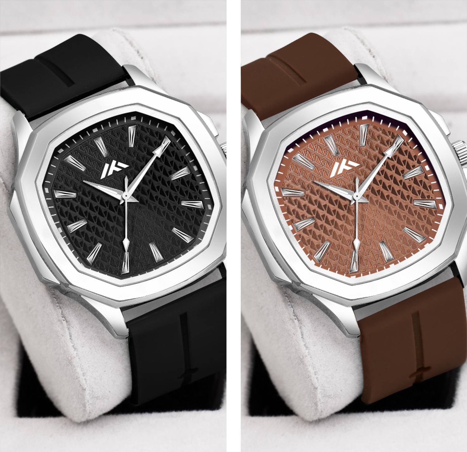 PRAIZY Analog Watch - For Men Pack of 2 - Image 1