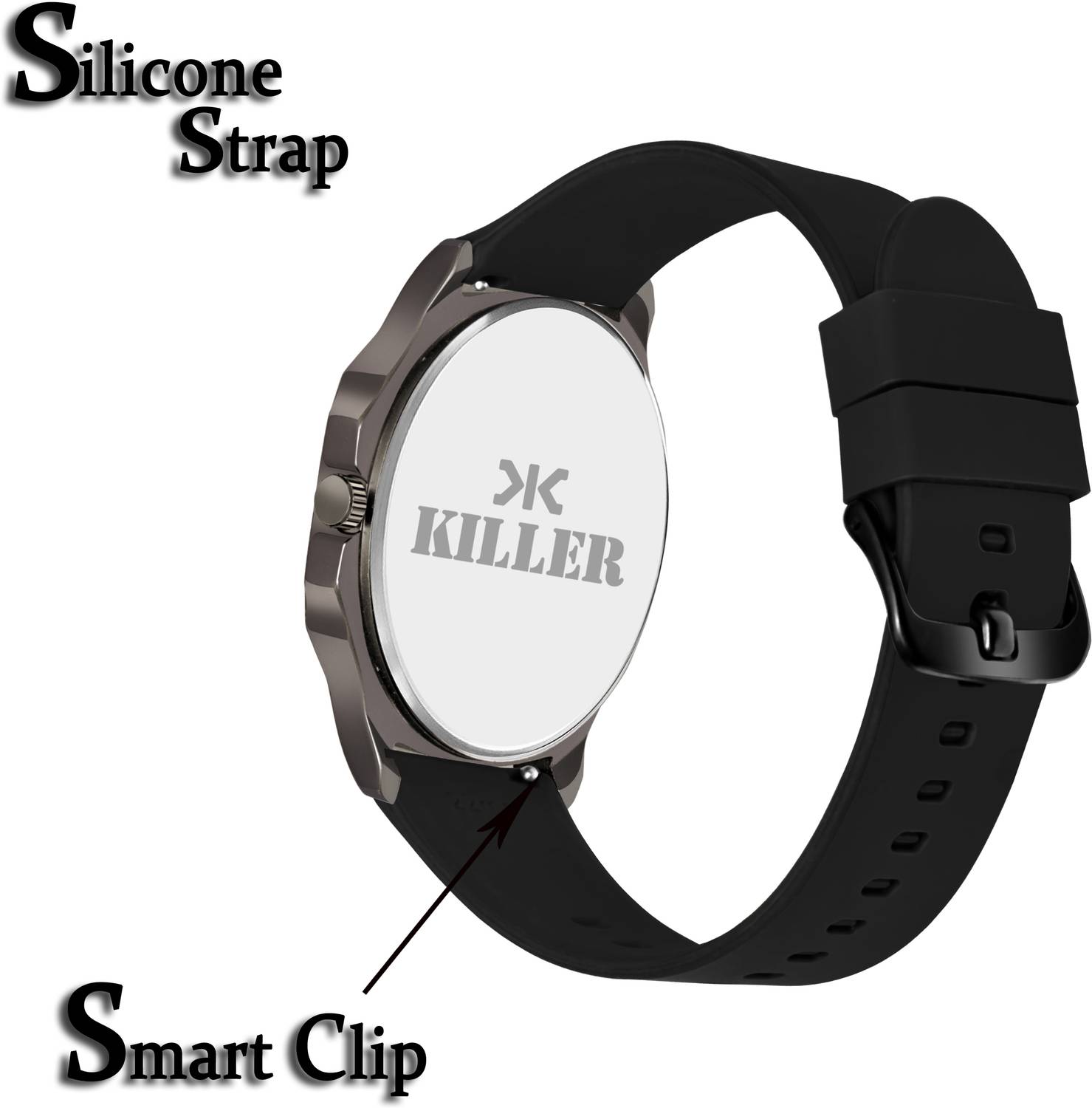 KILLER Gun Metal Series Smart Watch Strap - Image 4