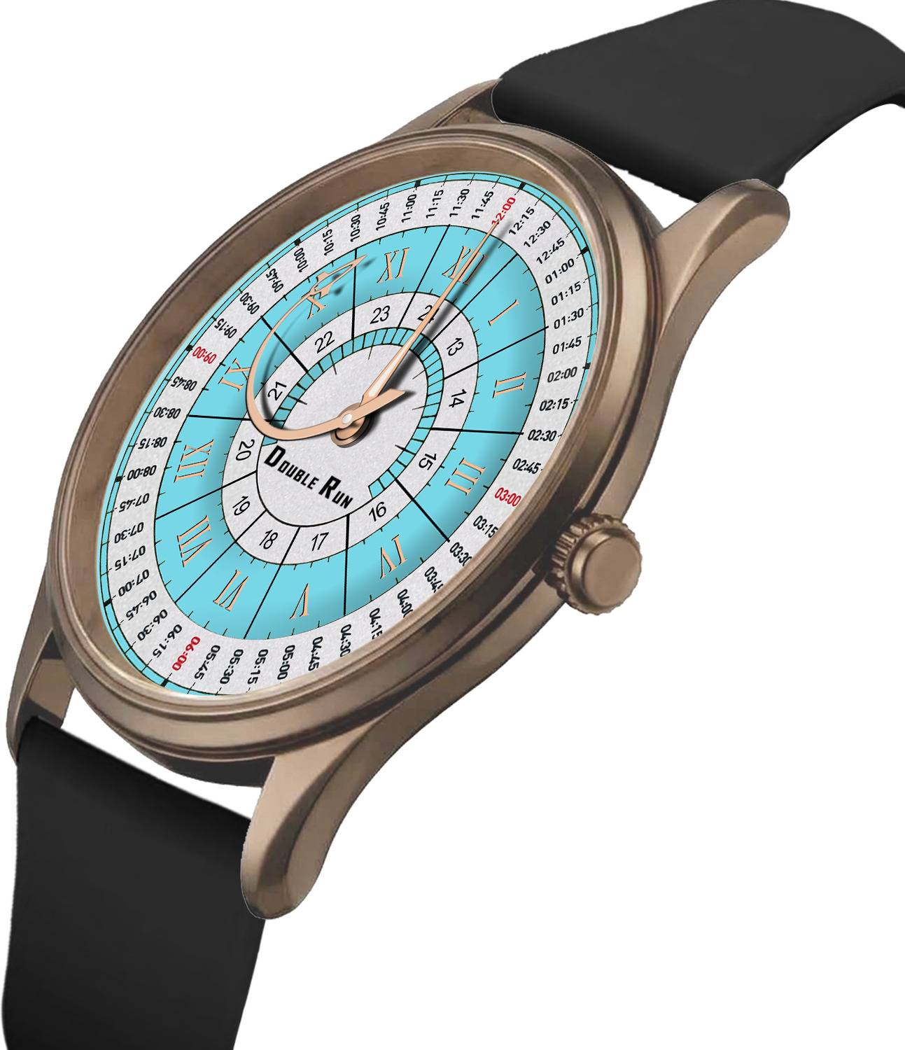 DoubleRun Analog Watch - For Men - Image 2