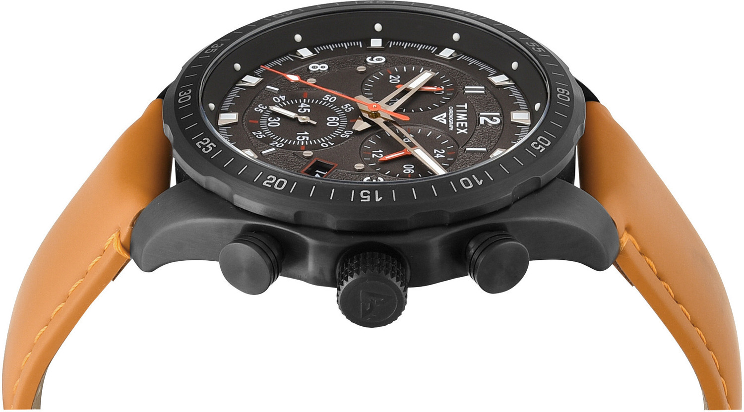 Image of TIMEX Vector Round 45mm Grey Dial Analog Watch - For Men TWEG26002