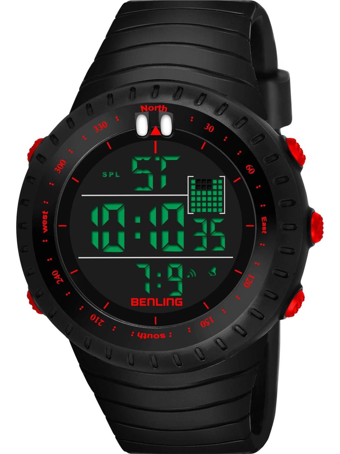 Benling Multifunctional Digital Watch for Men Stopwatch Calendar Alarm | Sports Formal Casual Wear Digital Watch - For Men