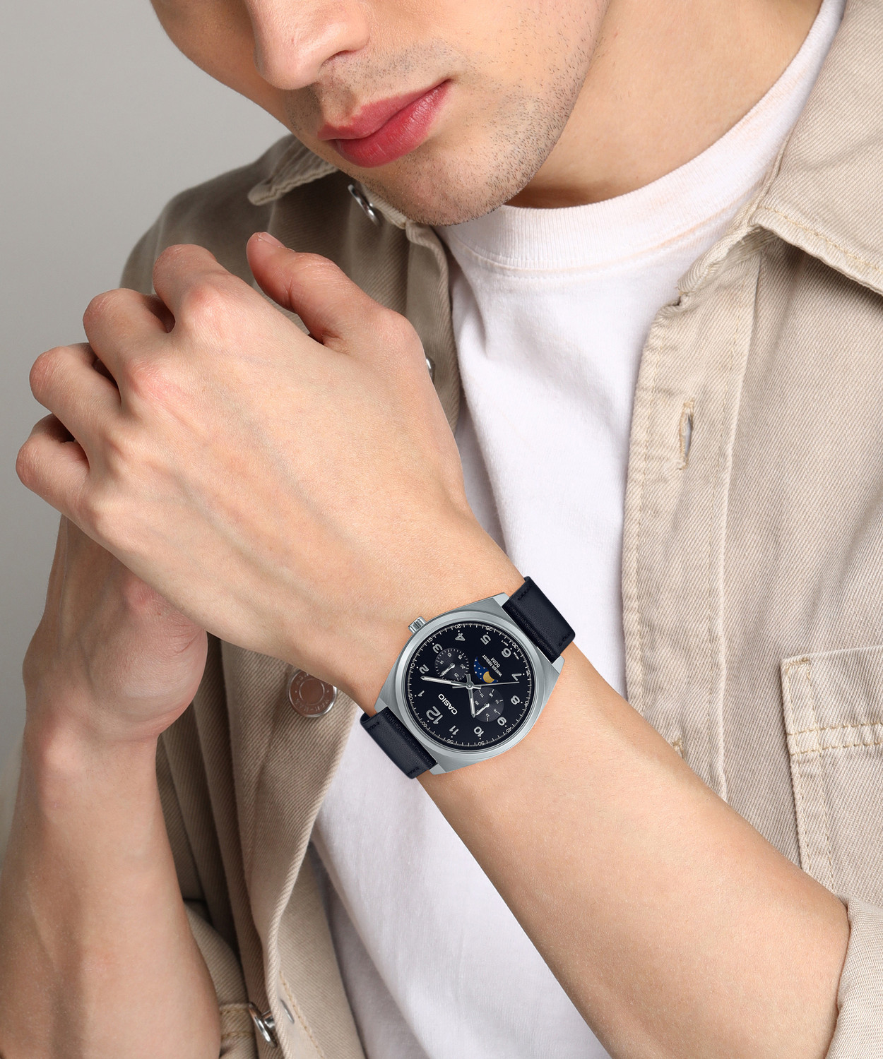 Image of CASIO MTP-M300L-1AVDF Enticer Men's Analog Watch - For Men