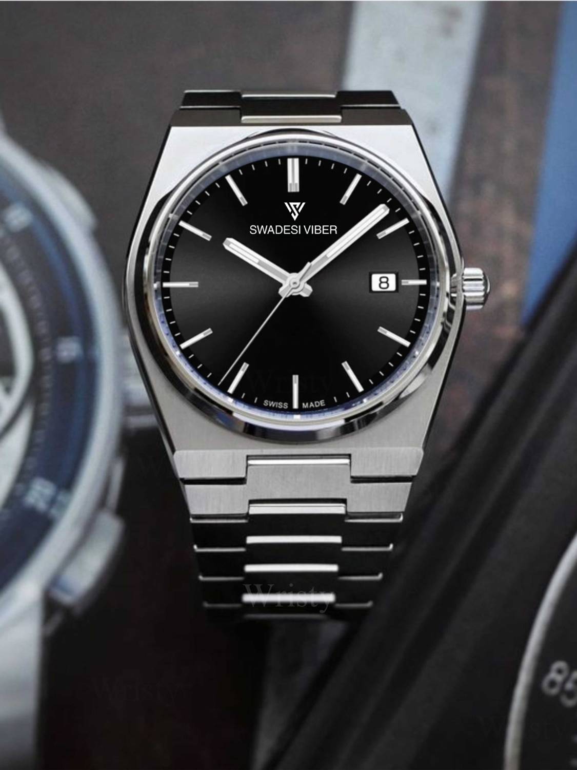 SWADESI VIBER SV217 Elite Stainless Watch - Men - Image 3