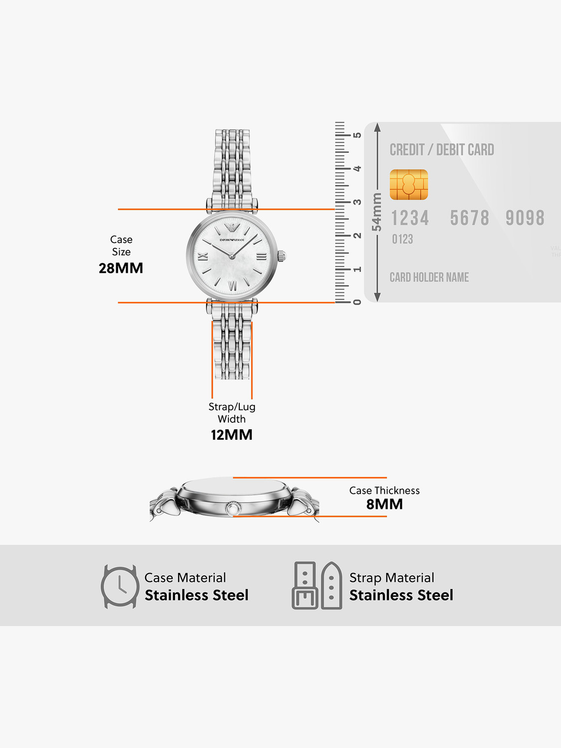 Image of EMPORIO ARMANI Analog Watch - For Women AR11768,AR11768I