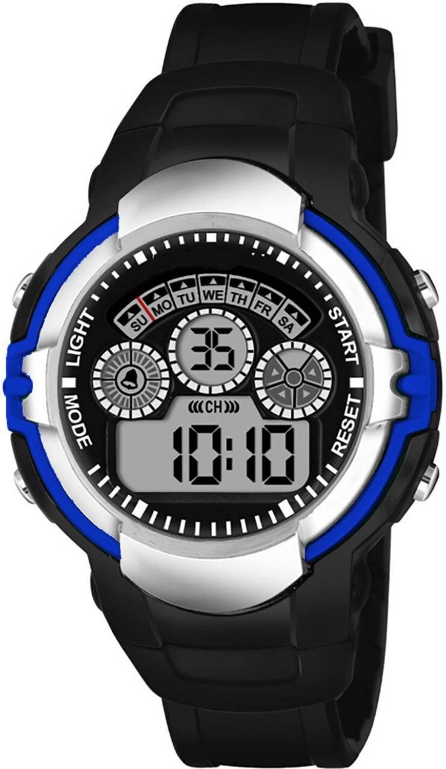 Avanturis Men Water Proof Digital Sports Watch | Trendy Hot Selling Watch New 2025 Kids Multi-Light Disco Water Proof Light Weight Digital Watch - For Men