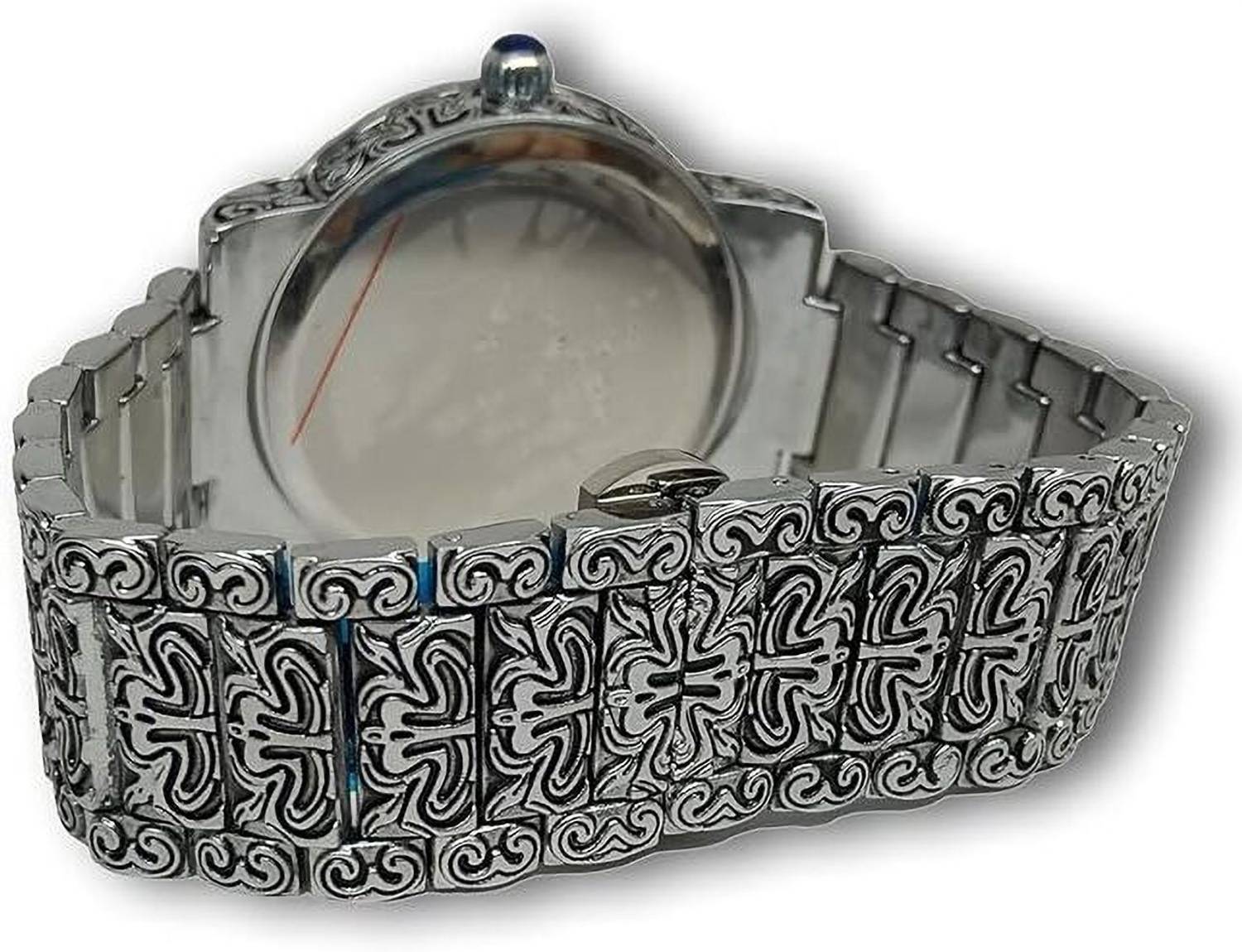 zyrowear Forest Luxury Lion Silver Men Watch - Image 2