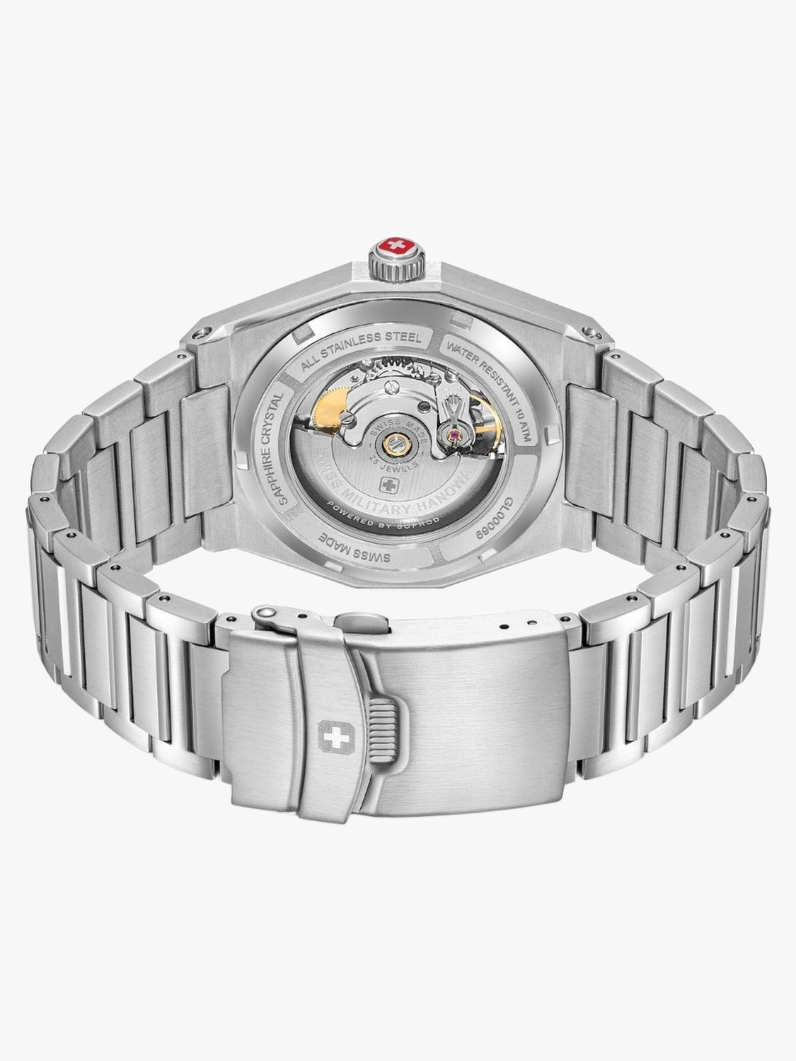 Image of Swiss Military Hanowa AVALANCHE ICON Blue Round Dial Comes With Swiss Made Automatic Watch For Men's Analog Watch - For Men SMWGL0006904