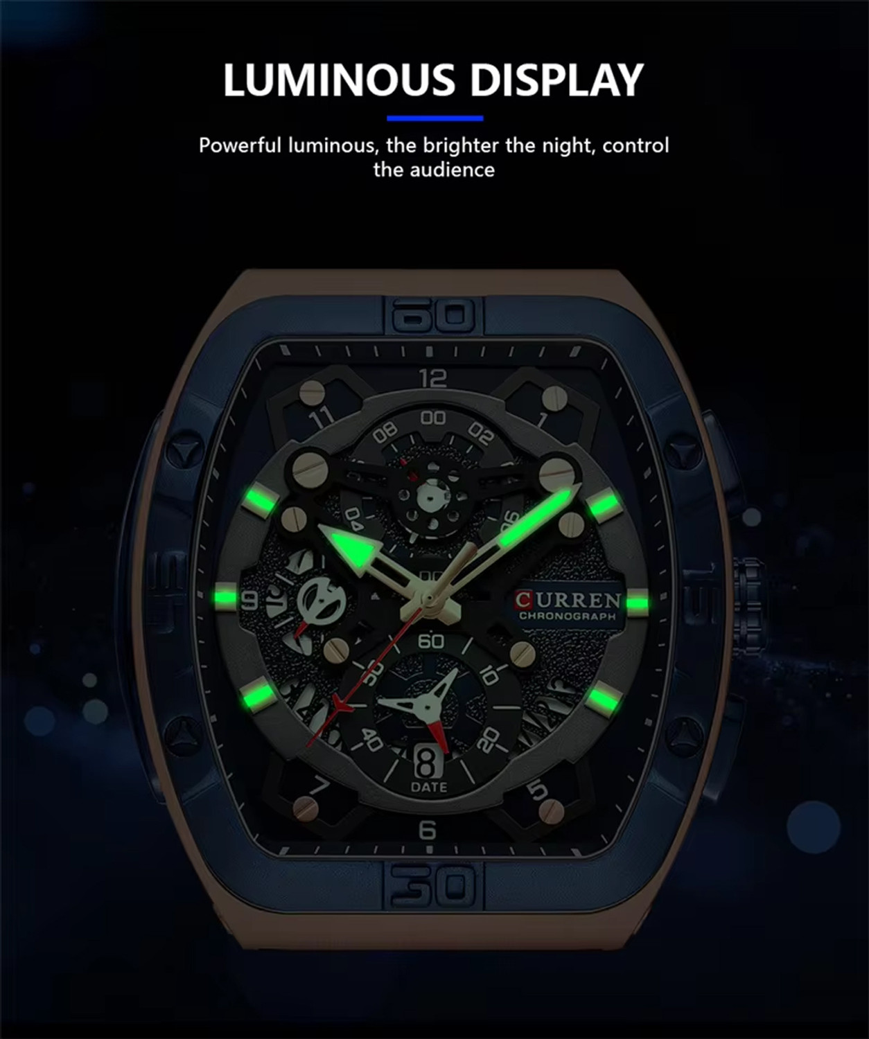 Image of Curren Curren 8443 Curren Series Analog Watch - For Men