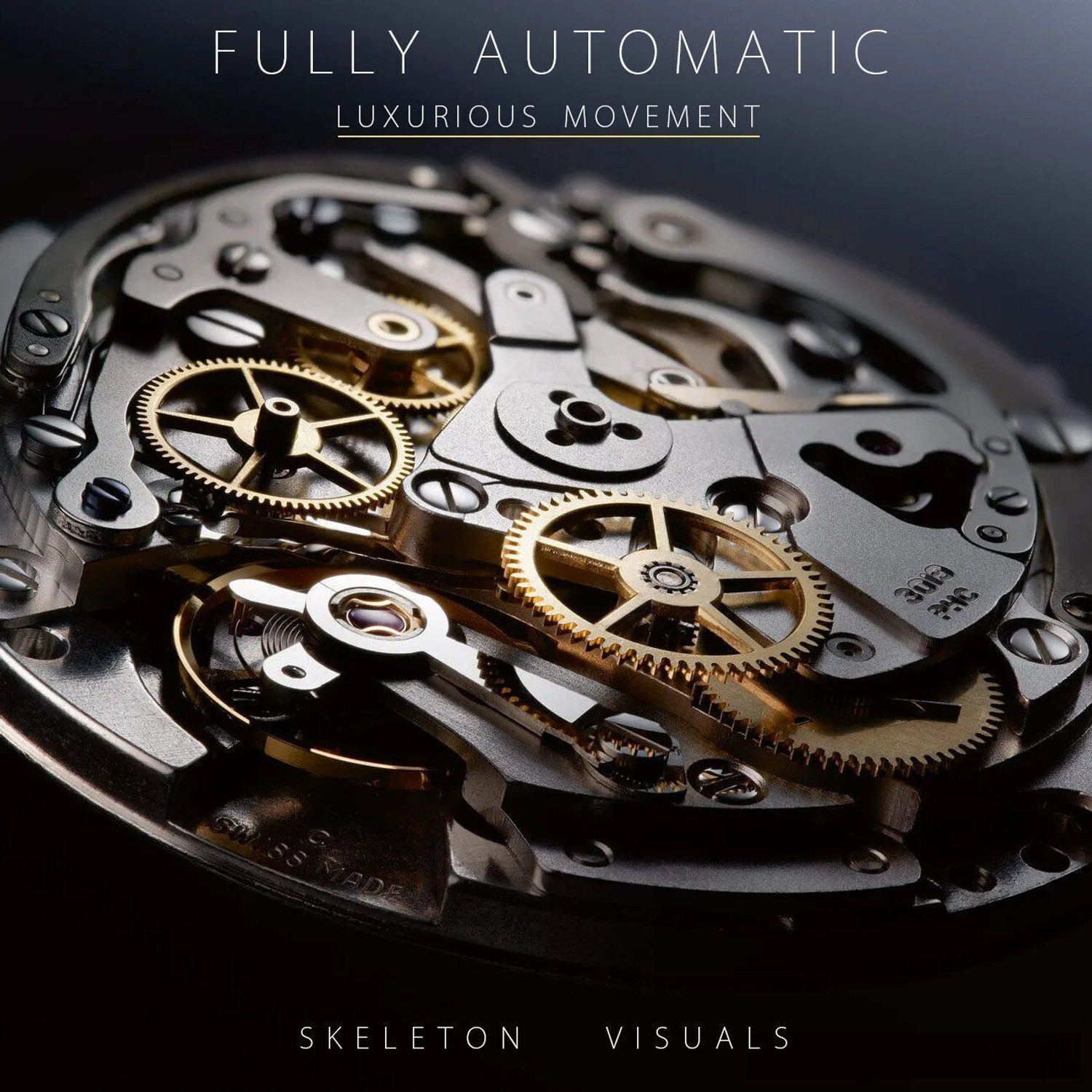 Image of Alix AL2924T green Skeleton square tourbillon Dial With Silver soft silicon Strap Analog Watch - For Men