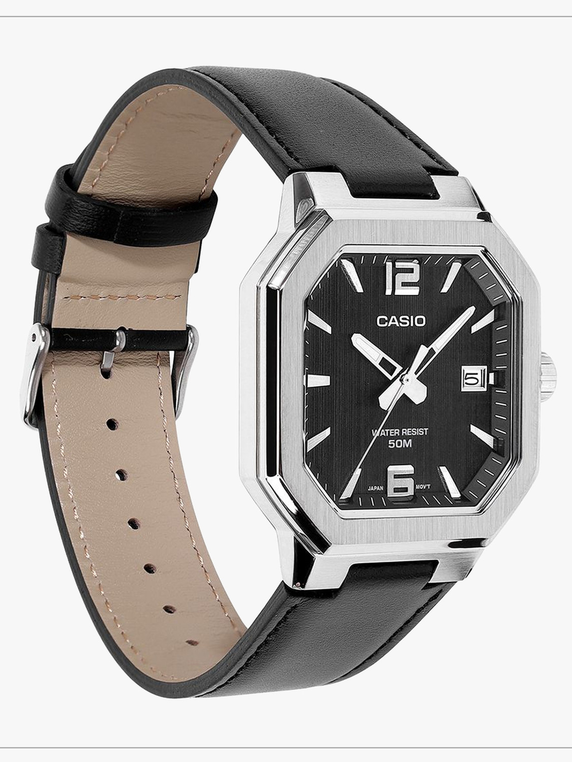 Image of CASIO MTP-B195L-1AVDF CASIO-MENS-METAL Analog Watch - For Men
