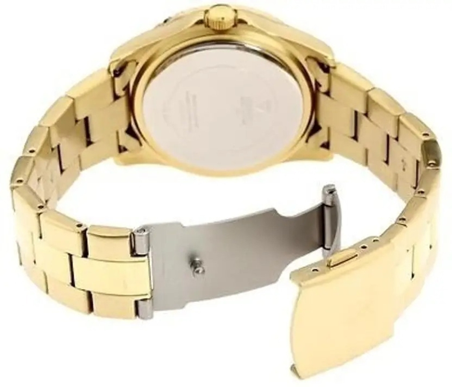Image of GUESS White Round Analog Watch - For Women U12005L1M