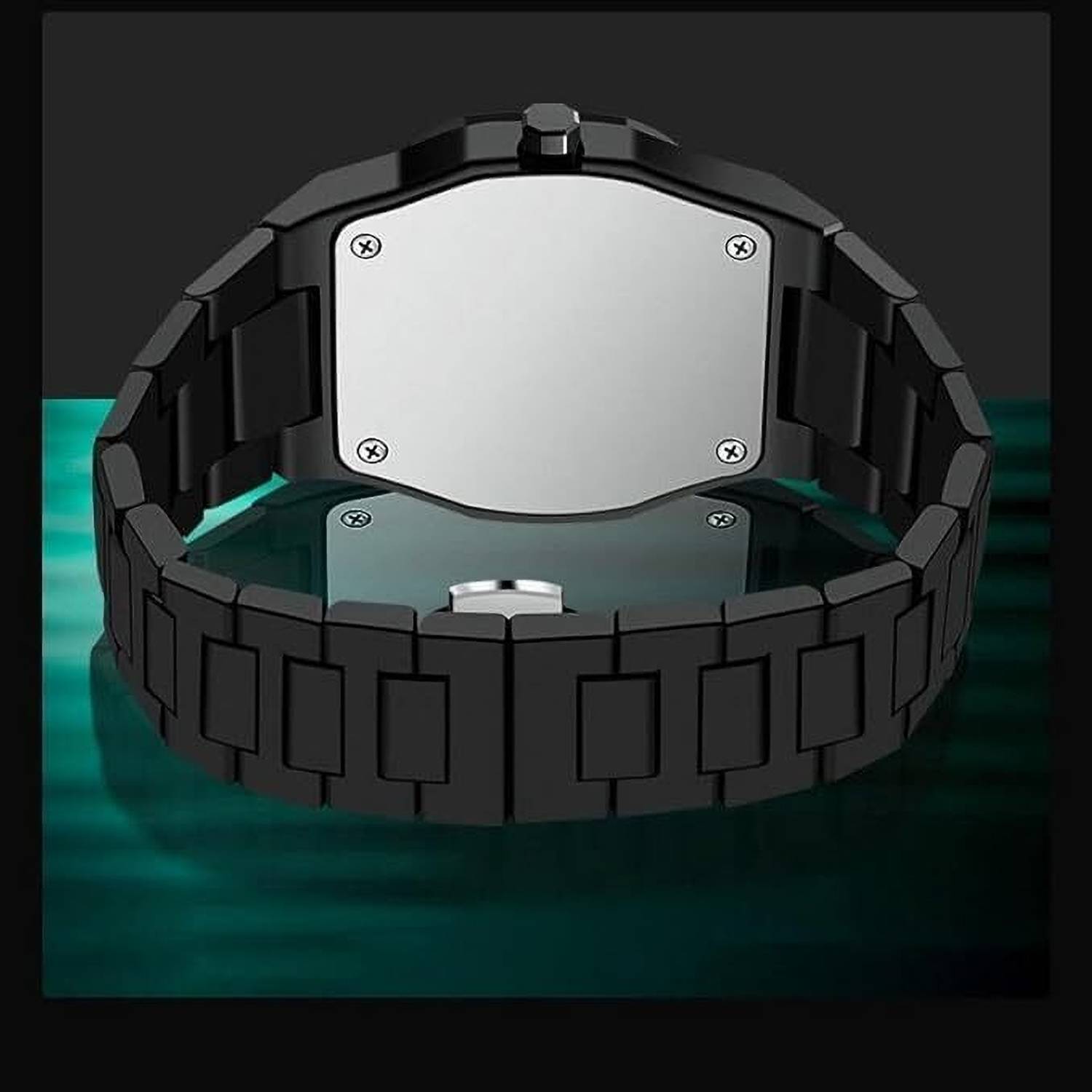 Takatak Arabic Black Aura Watch for Men - Image 4