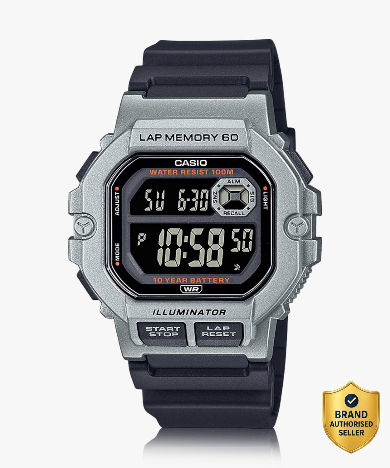 Casio WS-1400H-1BVDF Youth Digital Watch