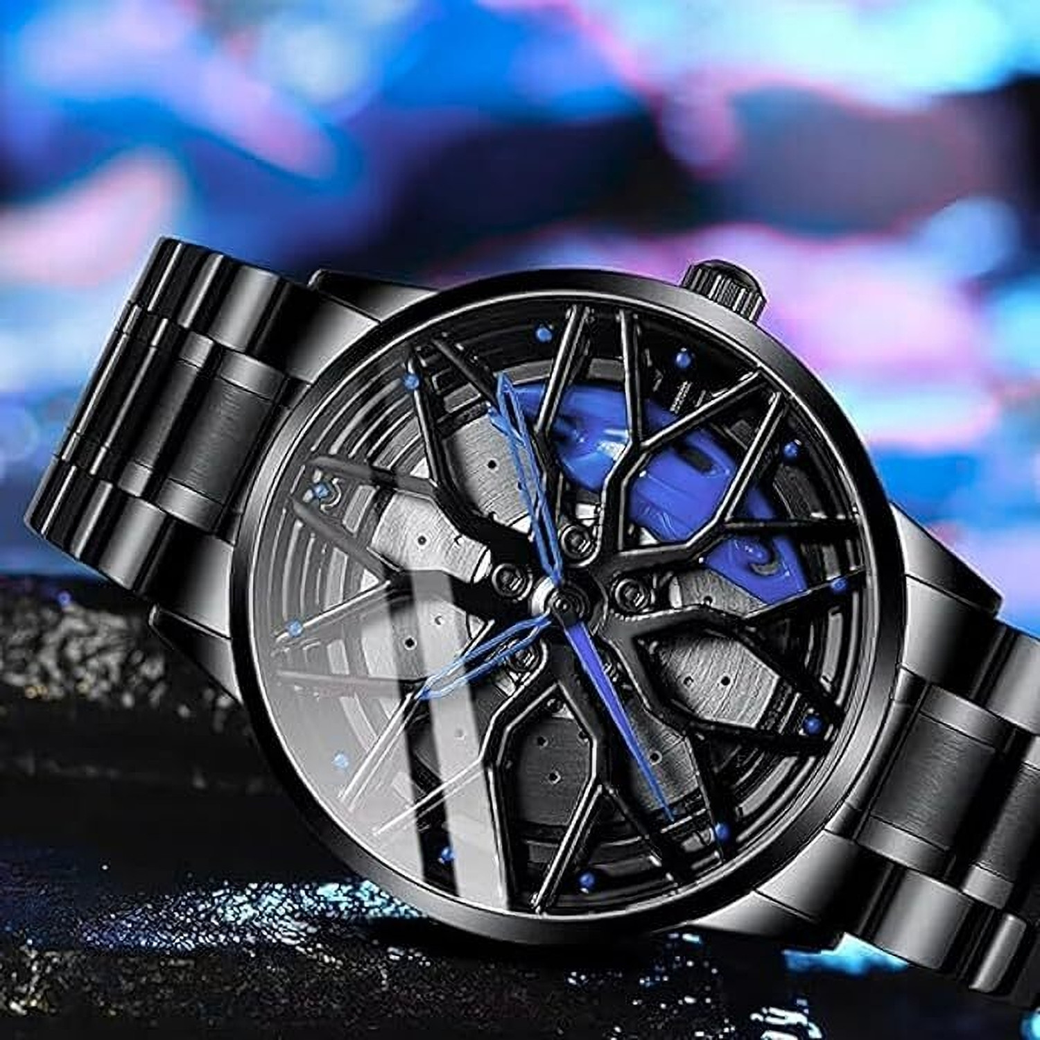Image of SABR BLACK METAL WATCH FOR MEN & WOMEN HMT Watch Analog Watch - For Men