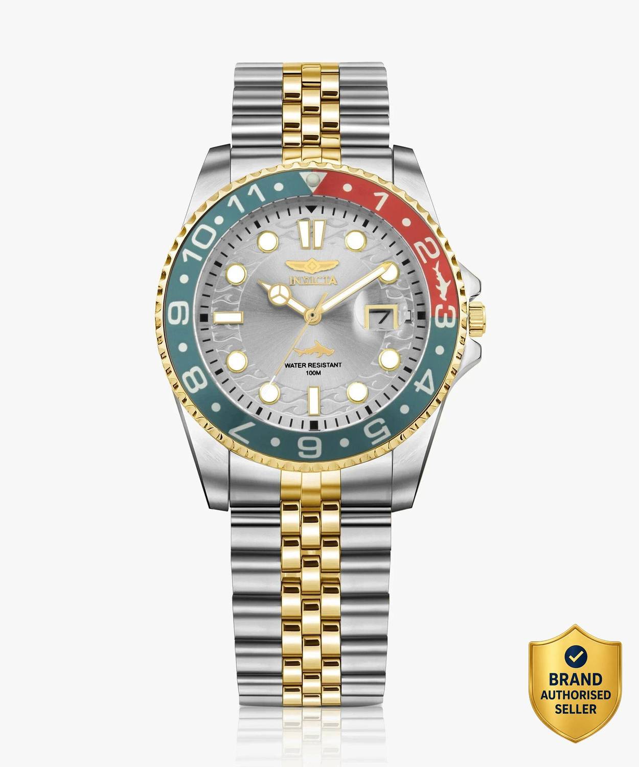 INVICTA 40010 Pro Diver Quartz Silver Dial Analog Watch