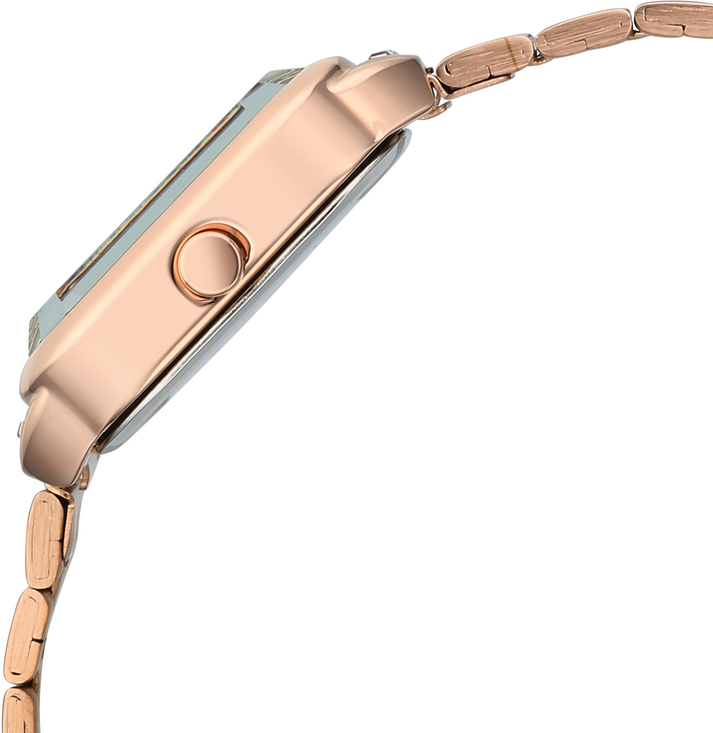 Image of Fastrack Vyb Seeker Fastrack Vyb Seeker Quartz Lt Grey Dial Gold Stainless Steel Strap Analog Watch - For Women