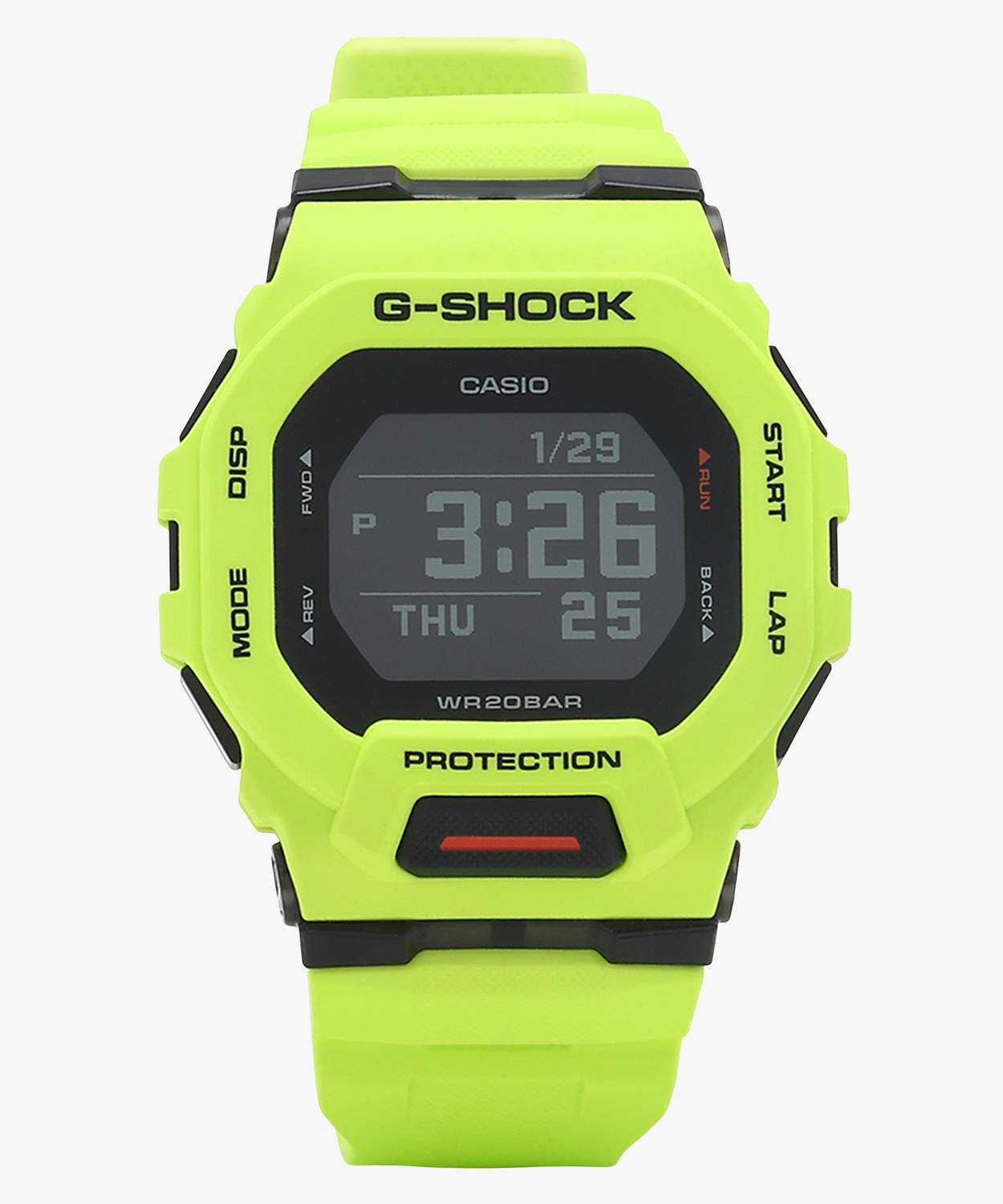 CASIO GBD-200-9DR G-Shock Dial Lime Green Resin Strap Digital