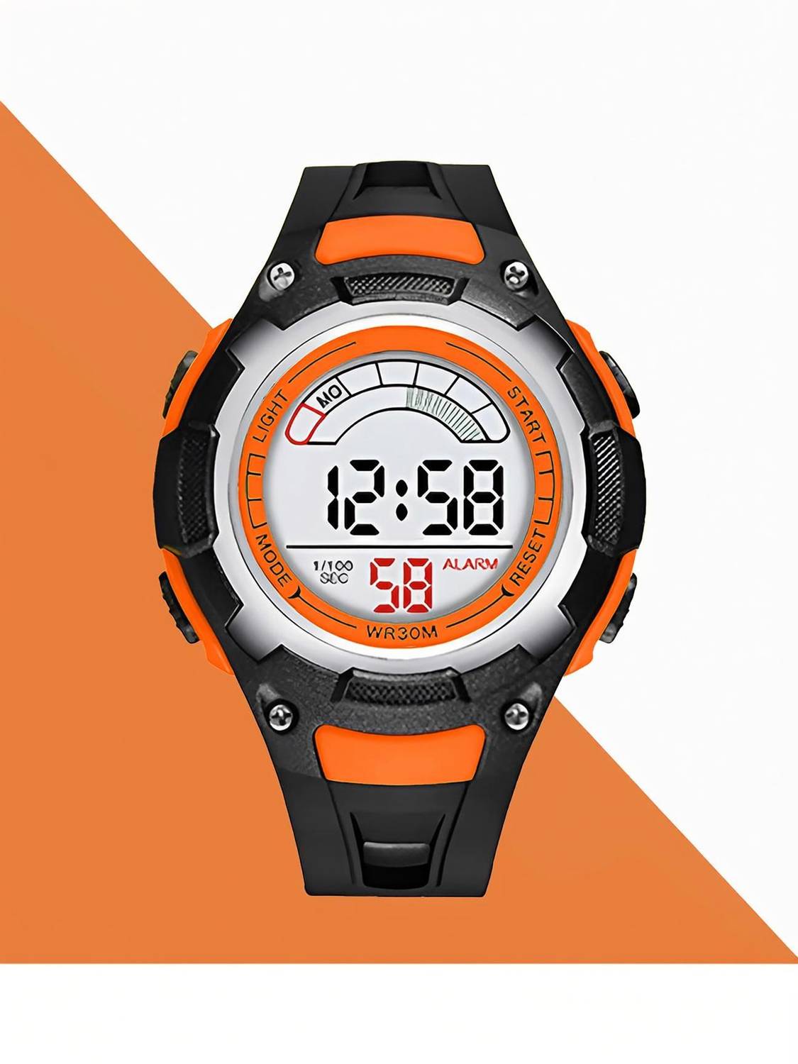 Time Up Large Dial Kids Sports Watch 6-15 Years - Image 1