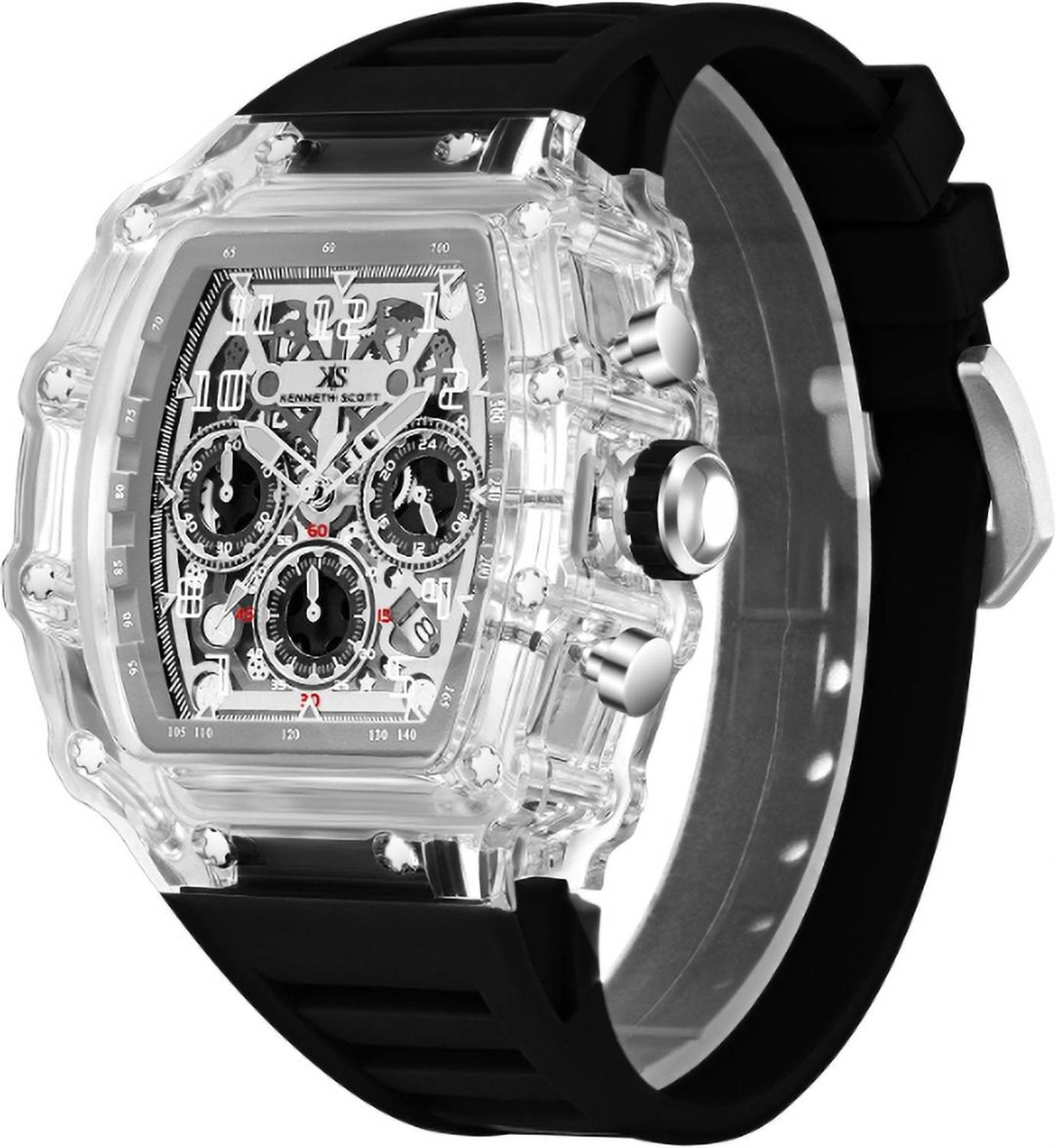 Kenneth Scott Multi Function Analog Watch - Men - Image 2